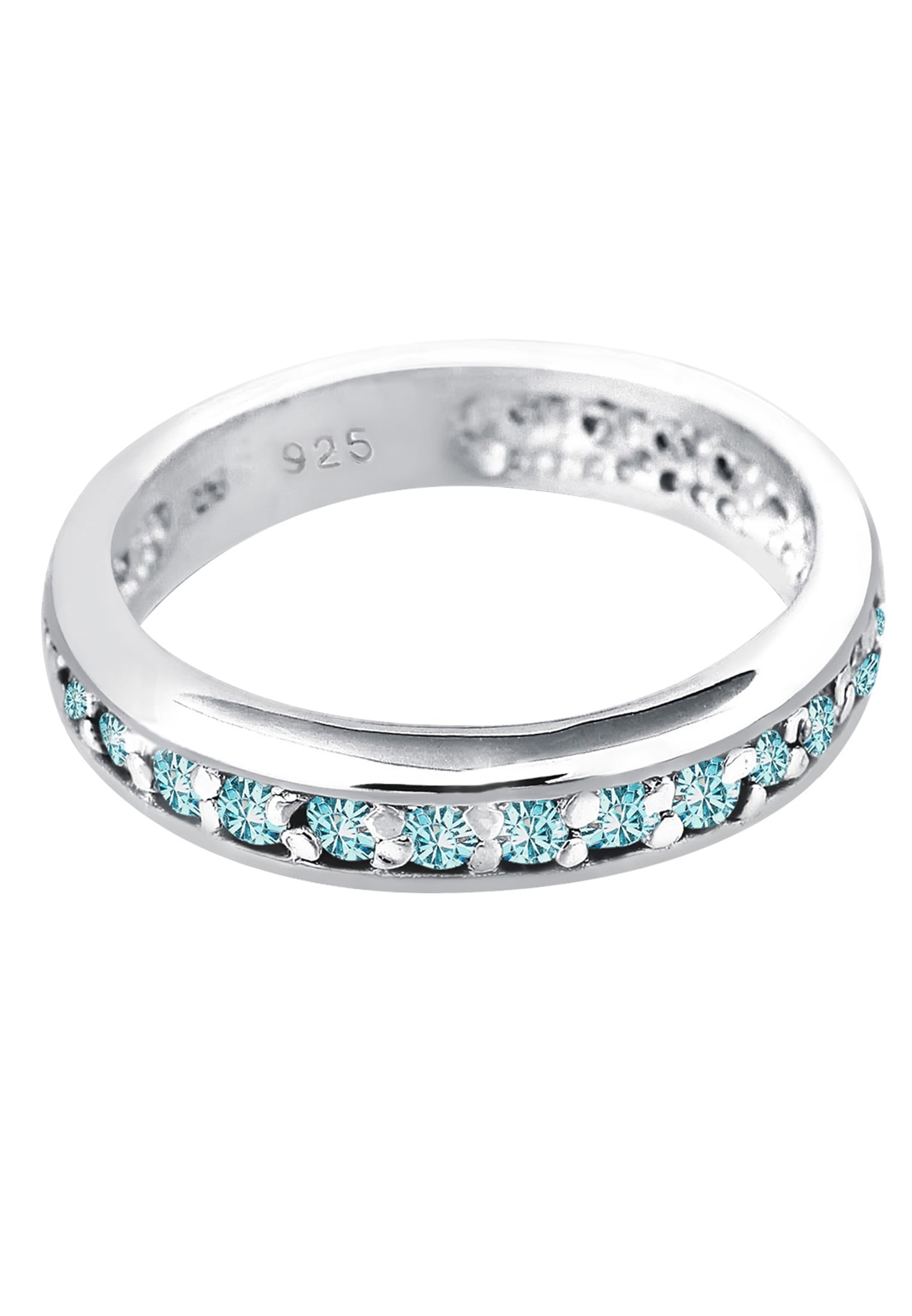 Elli Silberring »Ring Memoire Kristalle 925 Silber«