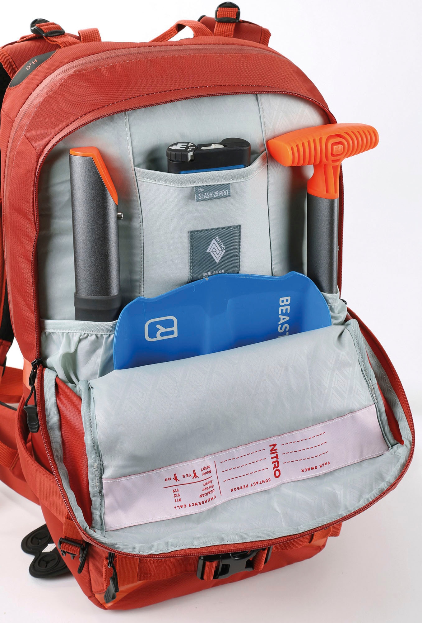 NITRO Freizeitrucksack »Slash 25 Pro«, Snowboardrucksack, Wanderrucksack, Freizeitrucksack, Skatepack