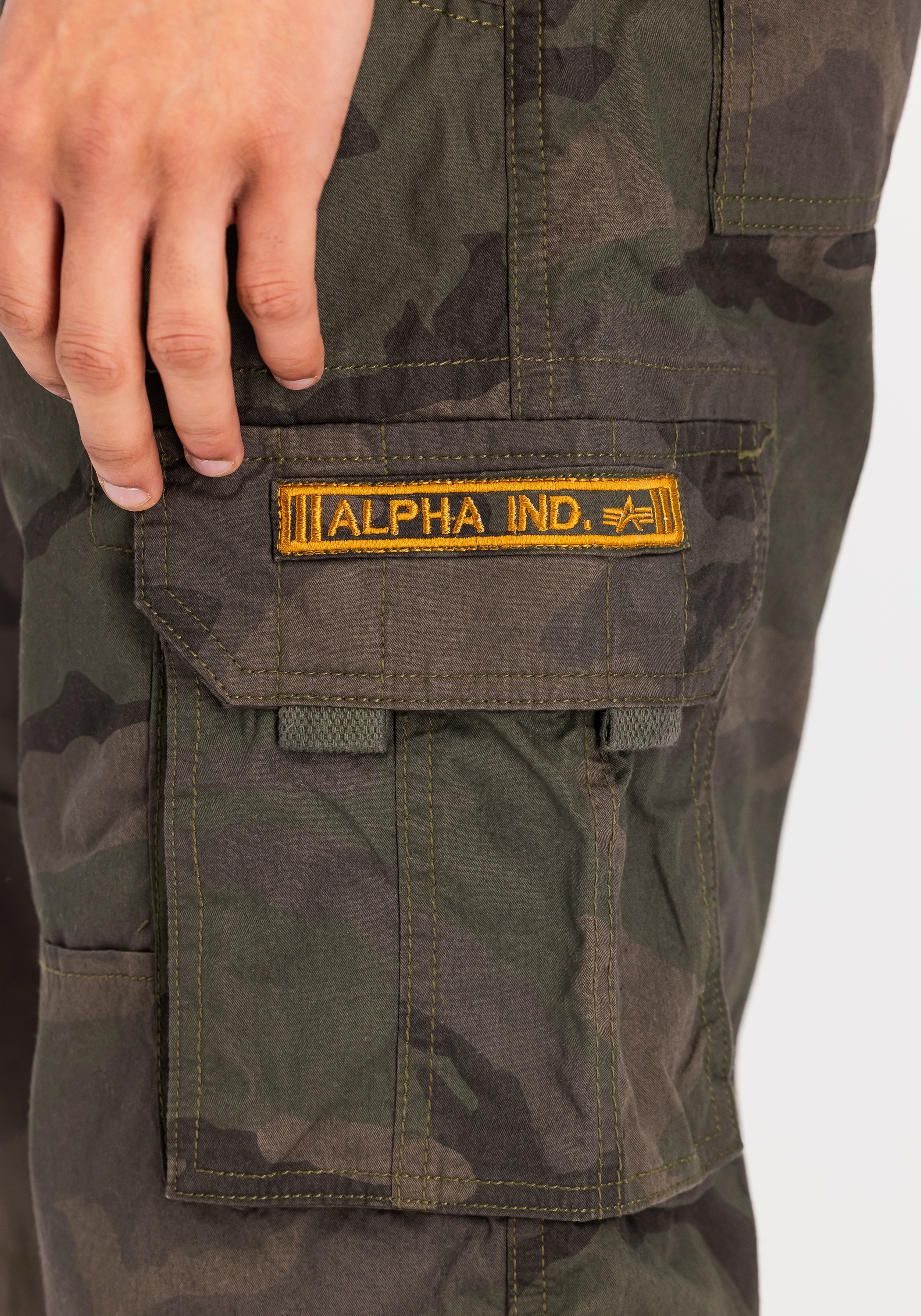 Alpha Industries Shorts »Alpha Industries Men - Shorts Jet Short Camo«
