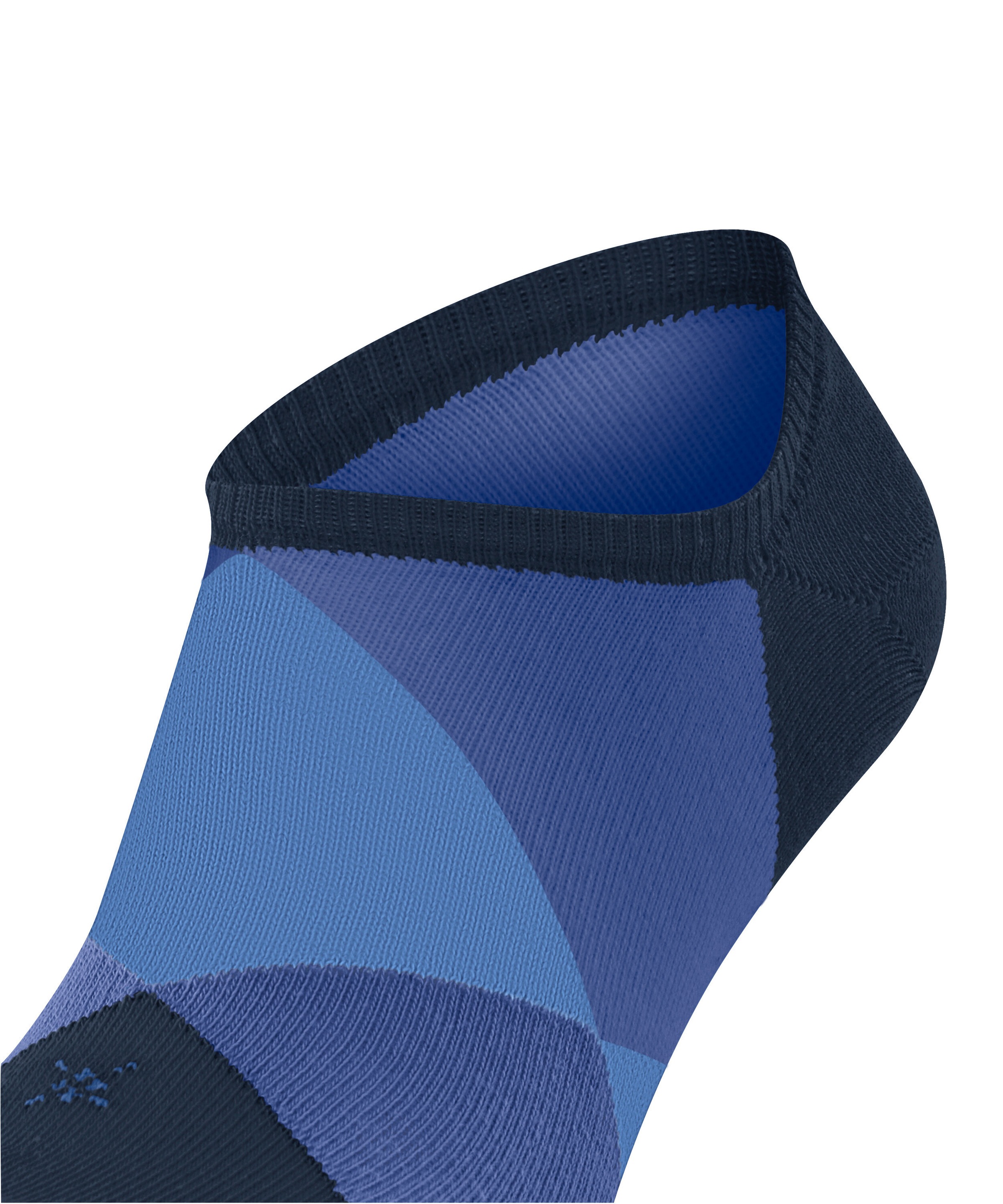 Burlington Sneakersocken »Clyde« Einheitsgröße 40-46, Argyle-Muster, eingestrickte Burlington-Raute