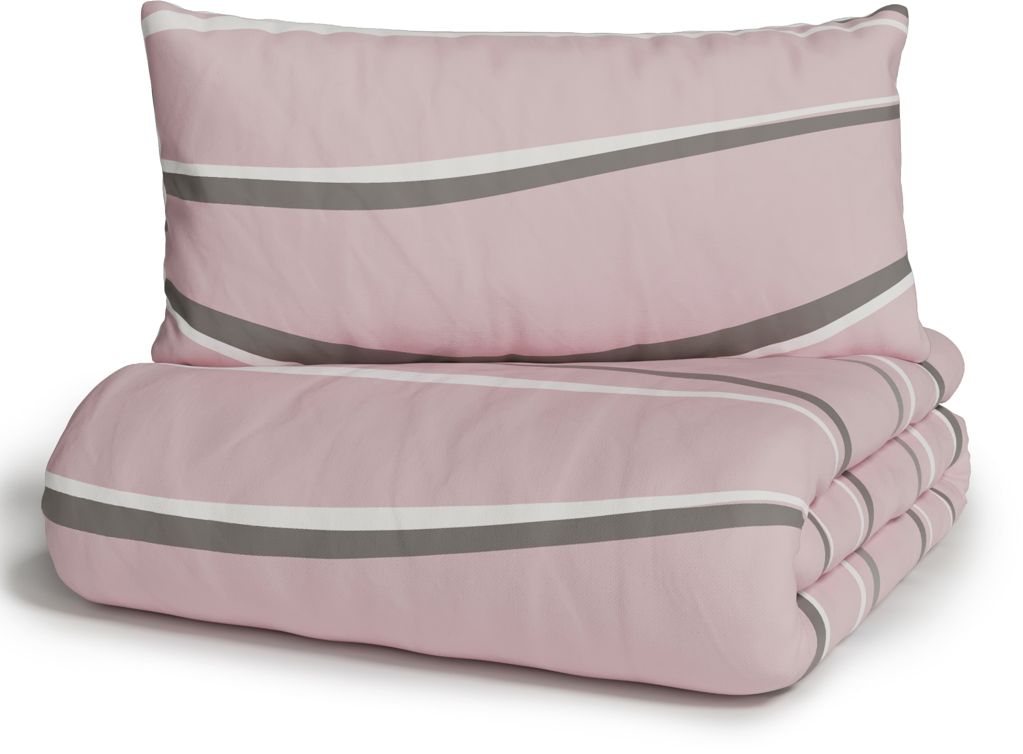 OTTO home Wendebettwäsche »Alvara« 2 Stk. in Gr. 135x200 oder 155x220 cm, 100% Baumwolle, grafisches Motiv