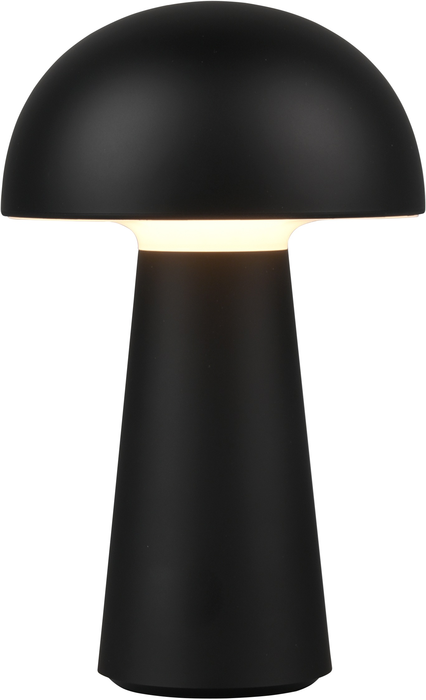 REALITY Leuchten LED Außen-Tischleuchte »Lennon«, Schutzart IP44, LED fest integriert, 4-fach Touchdimmer, Ladefunktion per USB-C