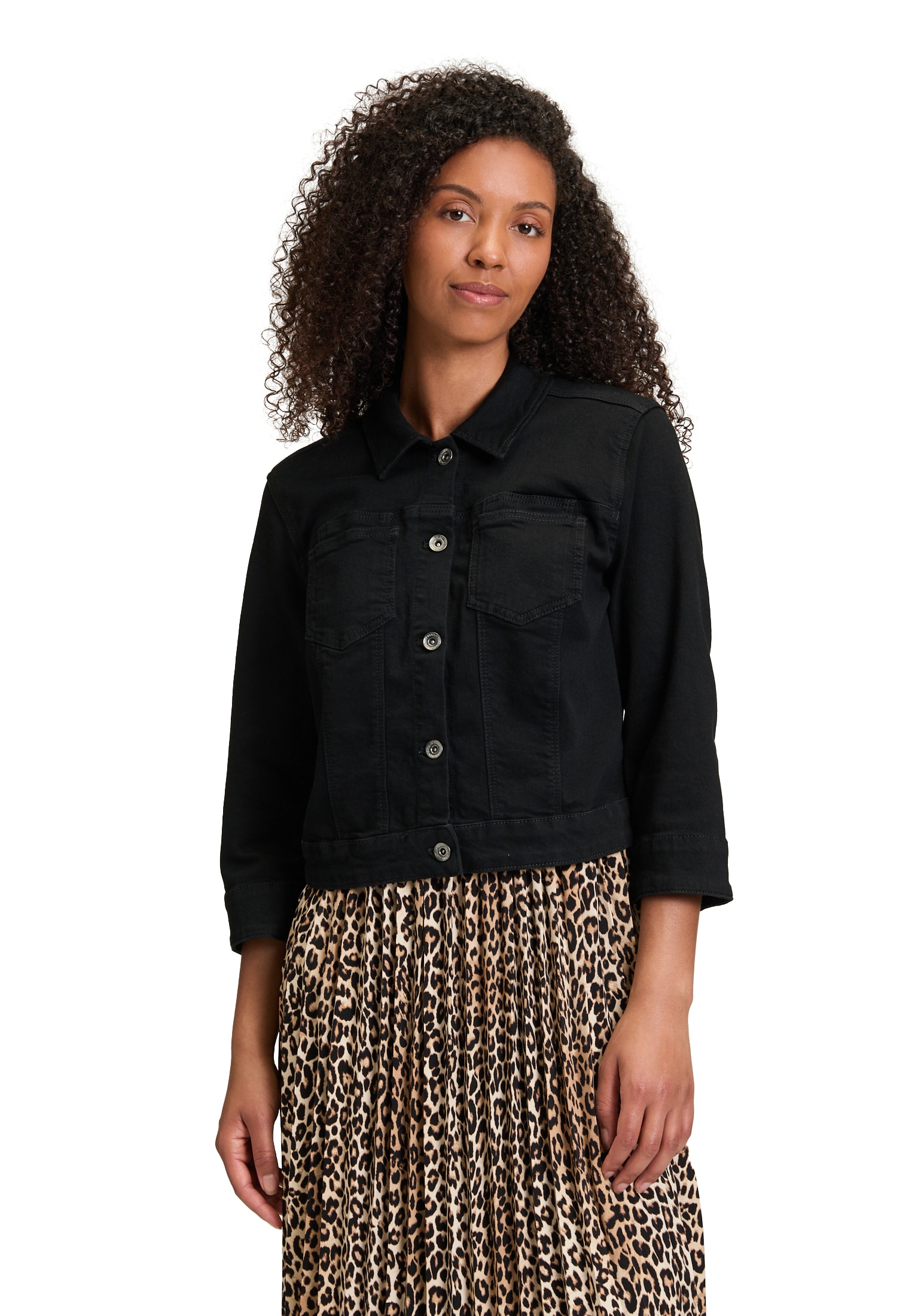 Betty Barclay Jeansblazer »Jeansjacke mit 3/4 Arm«