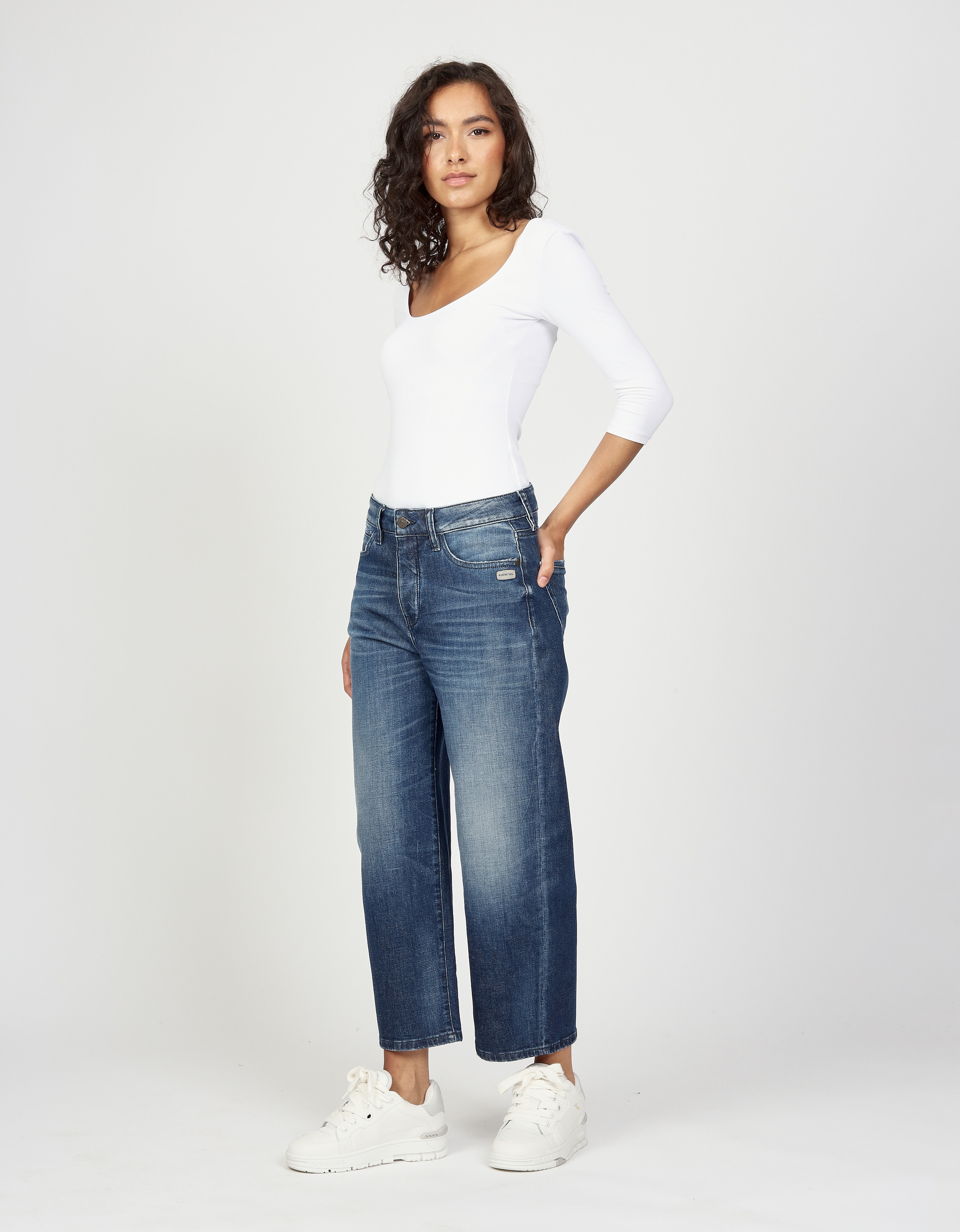 GANG 5-Pocket-Jeans »94JUL CROPPED«, mit verkürzter Beinlänge