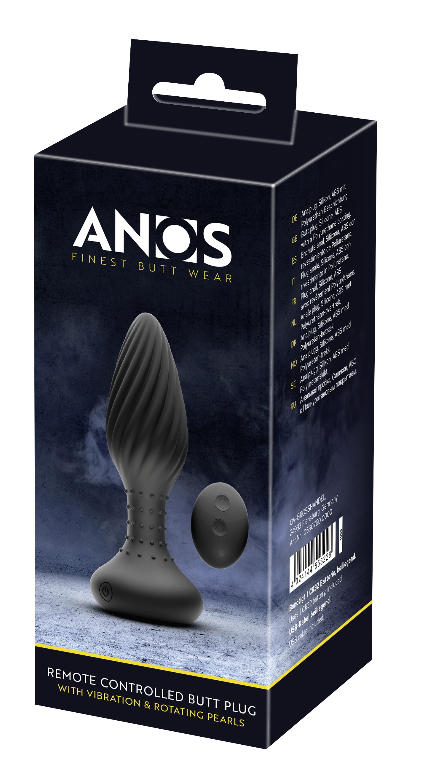 ANOS Anal-Stimulator »Analplug Remote Controlled Butt Plug«