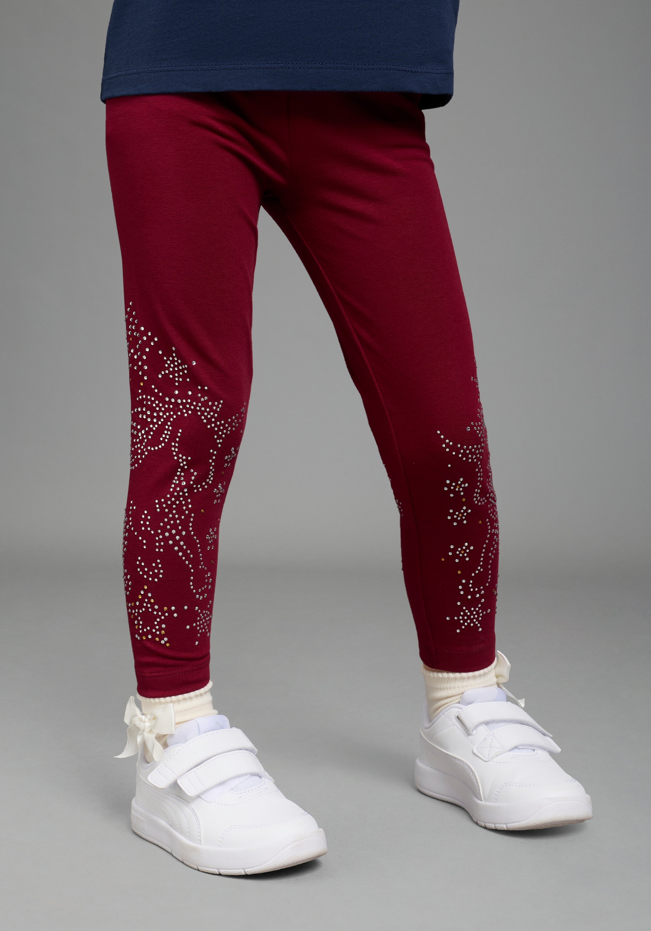 KIDSWORLD Leggings », Strass besezGLITZER PFERD«  Mit Glitzer Pferd verziehrt