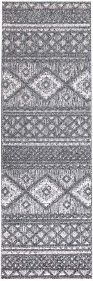 Carpet City Teppich »In-& Outdoorteppich Santorini 435, 3D-Effekt, Boho-Look«, rechteckig, 5 mm Höhe, Wetterfest & UV-beständig für Terrasse, Balkon, Küche, Flur