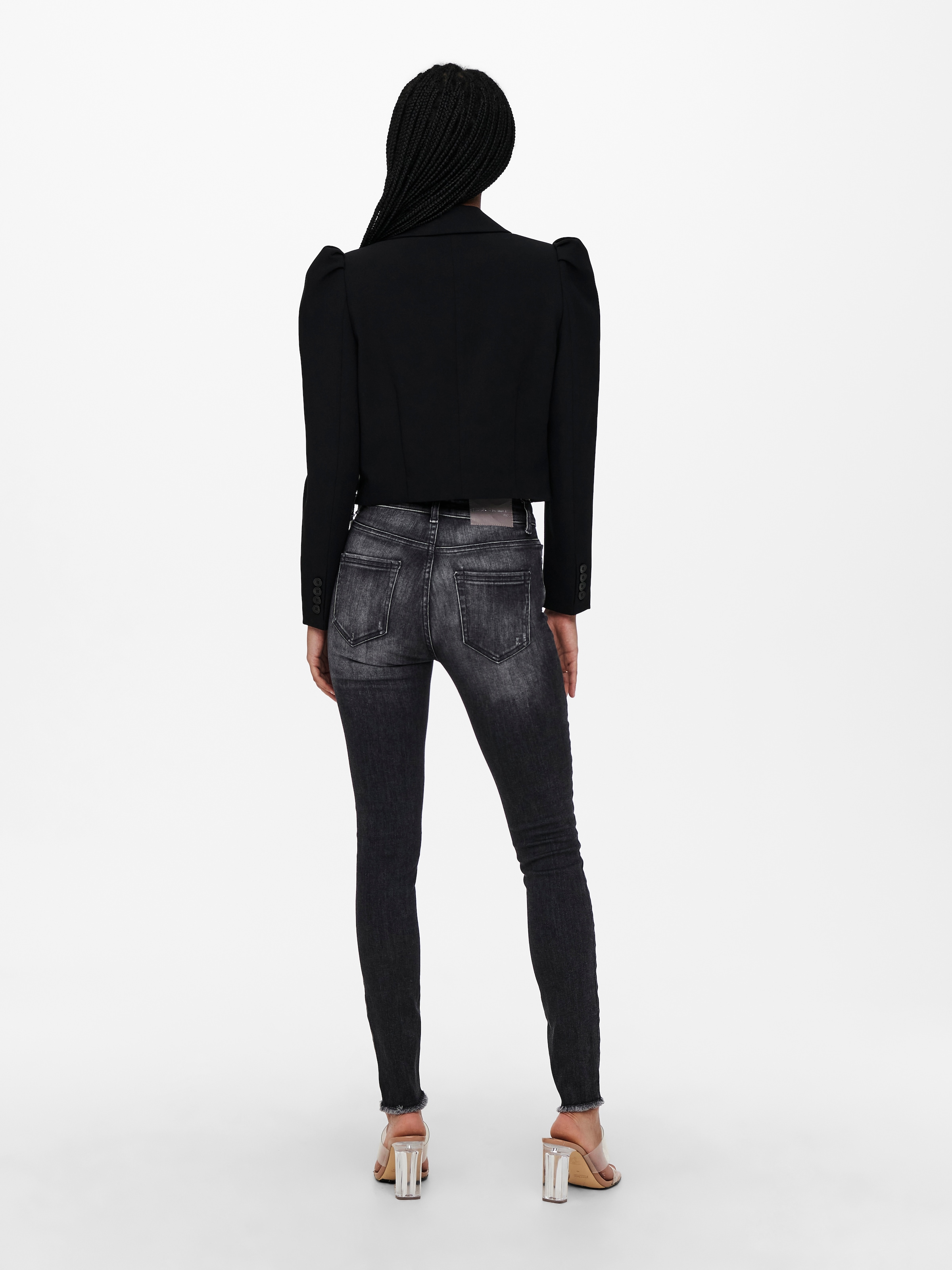 ONLY Skinny-fit-Jeans »ONLBLUSH MID SK AK RW REA787 DNM«, mit Destroyed Effekt