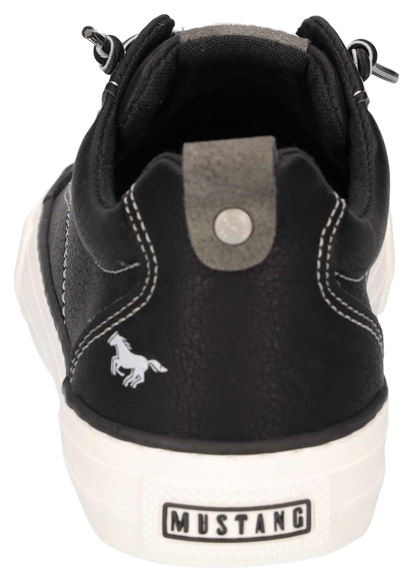 Mustang Shoes Sneaker, Freizeitschuh, Halbschuh, zum schlupfen mit Gummizug