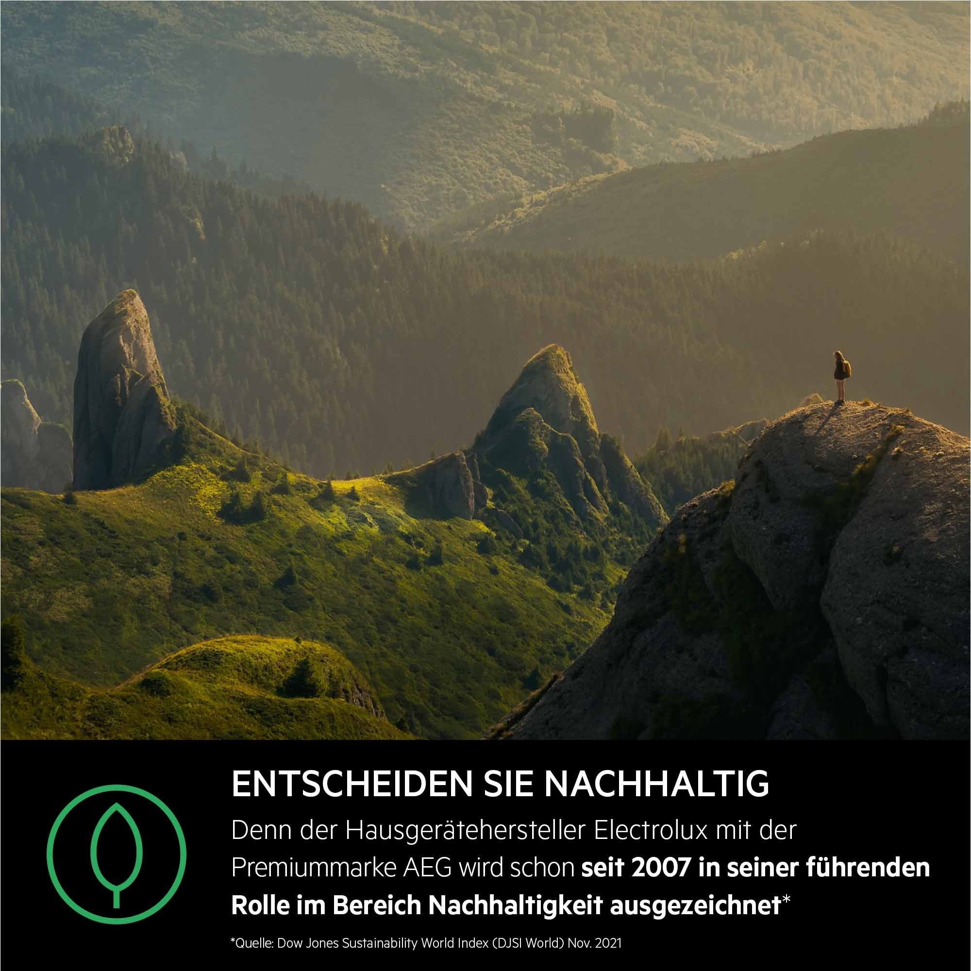 AEG Einbaubackofen  »BSE99823BM«, SteamPro - Dampf- & Sous Vide-Garen, Kerntemperatursensor, WiFi, Grill