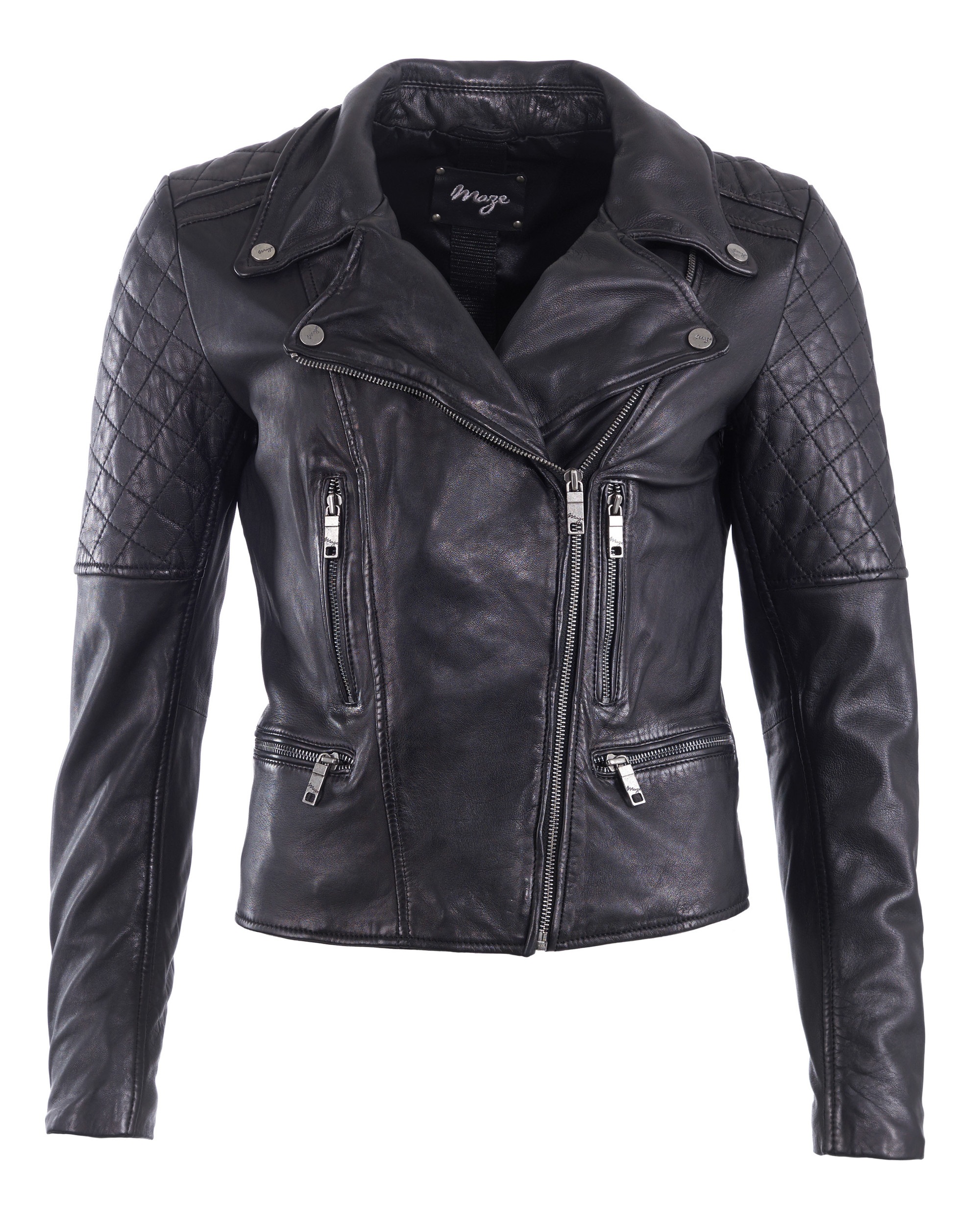 Maze Bikerjacke »Lederjacke Solna«