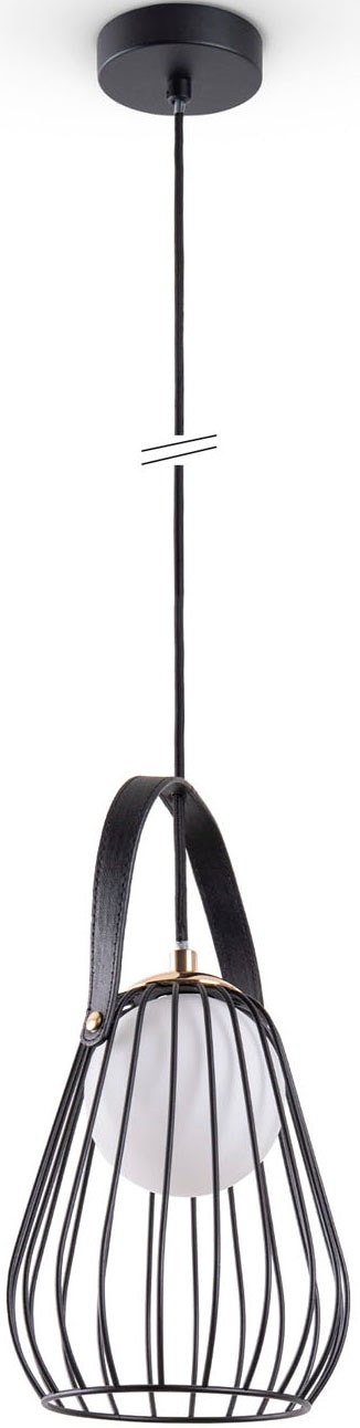 Paco Home Pendelleuchte »RICARDA«, Leuchtmittel G9 | ohne Leuchtmittel, Wohnzimmer Vintage G9 Käfigleuchte Esszimmer Metall Industrial