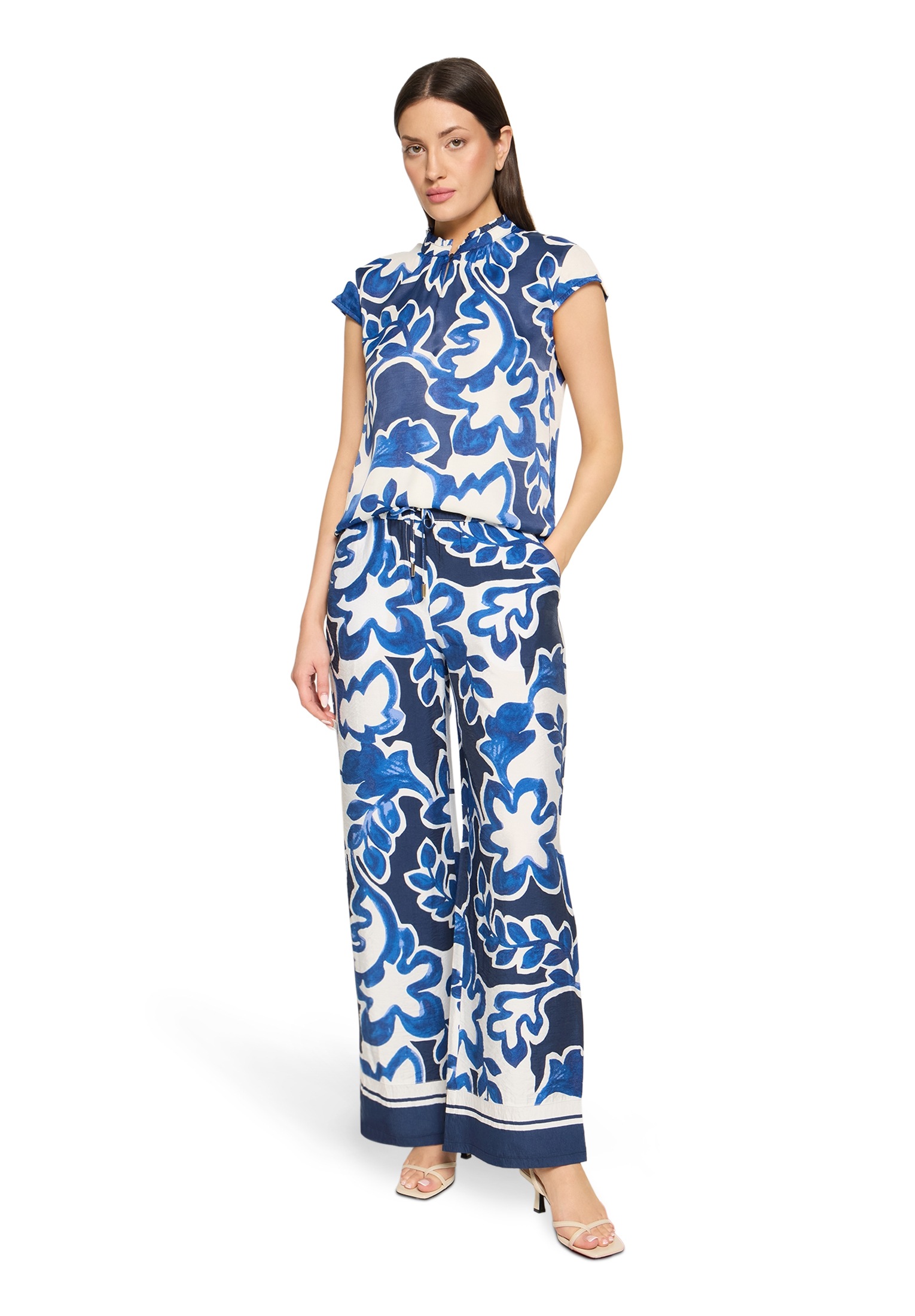 Betty&Co Schlupfbluse »Schlupfbluse kurzarm«