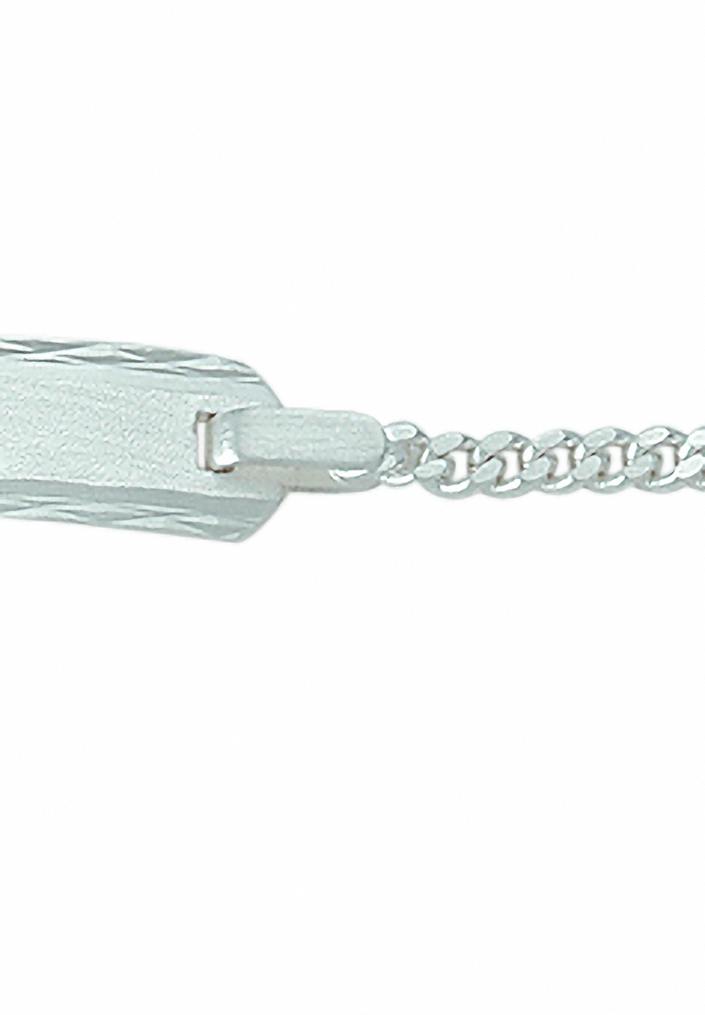 Adelia´s Silberarmband »925 Silber Flach Panzer Armband 14 cm Ø 1,8 mm«