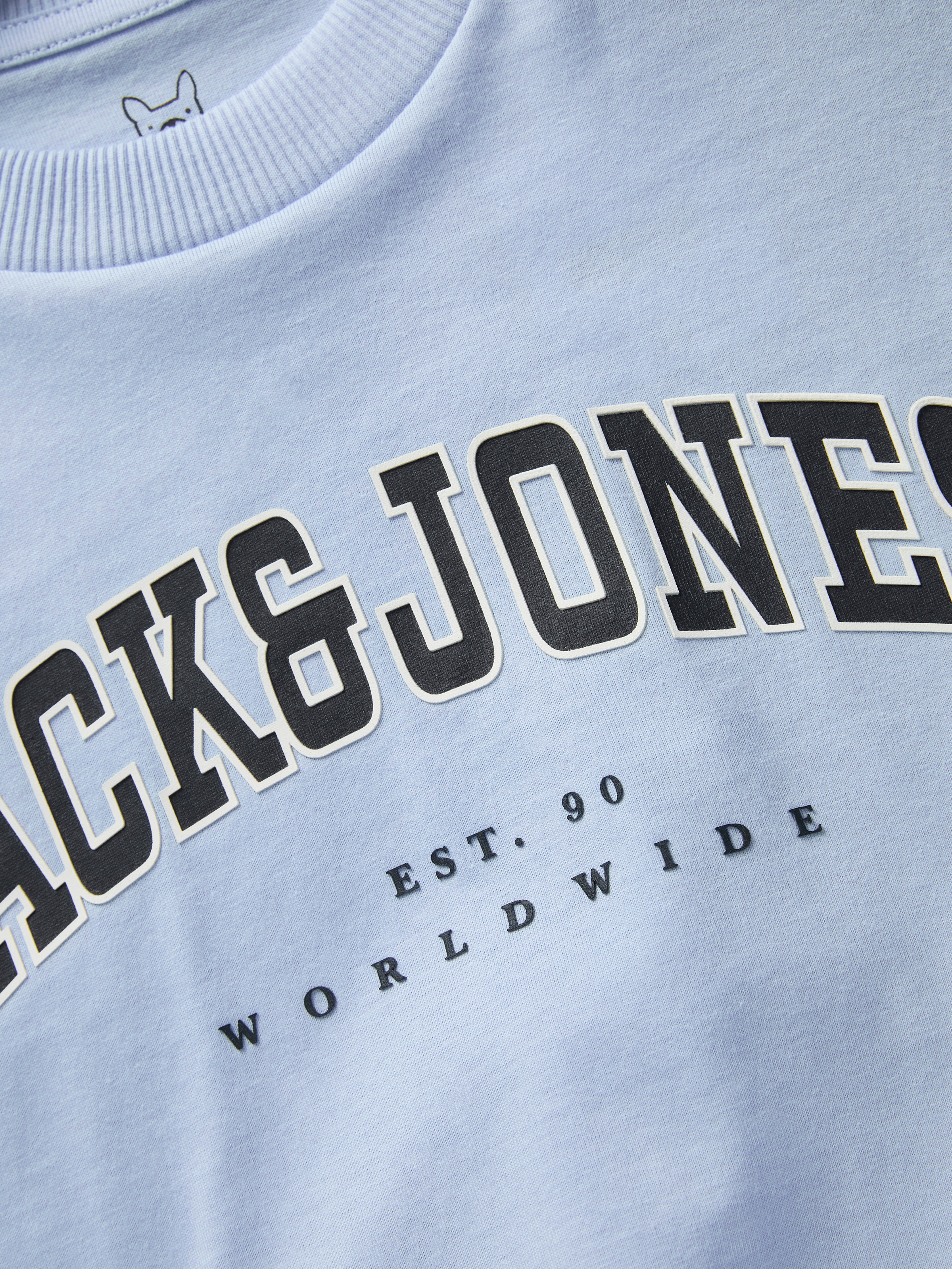 Jack & Jones Junior Rundhalsshirt »JJECALEB VARSITY TEE SS O-NECK NOOS JNR«