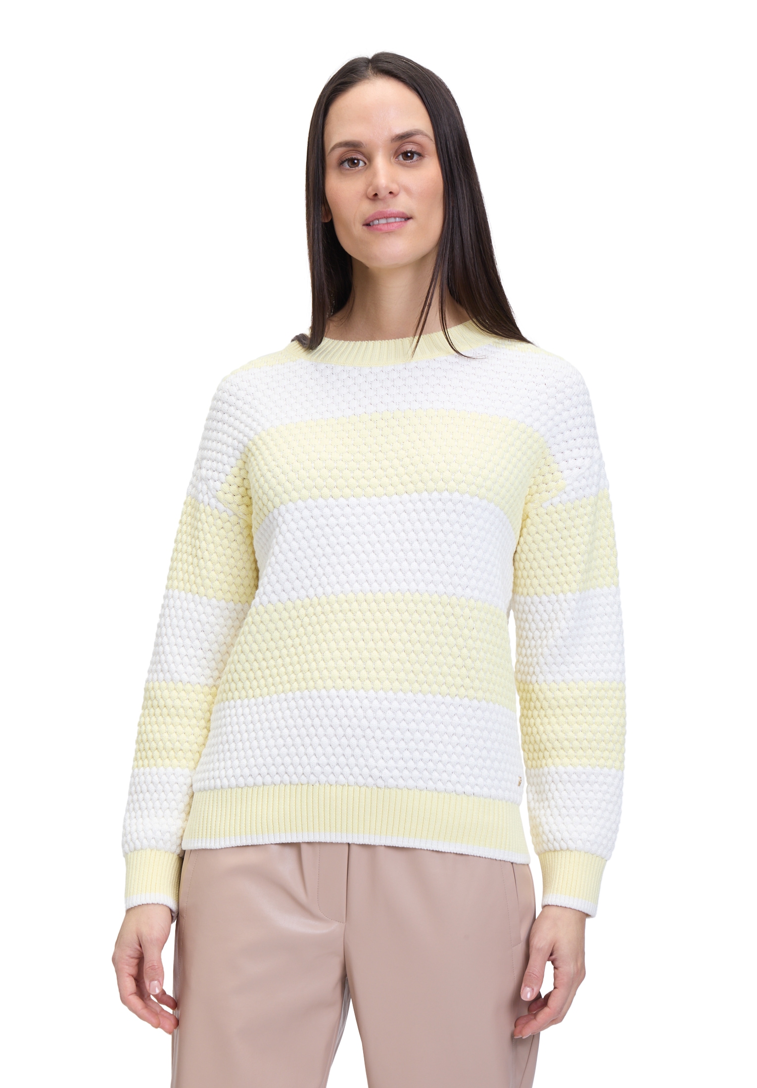 Betty&Co Strickpullover »Strickpullover mit Struktur«
