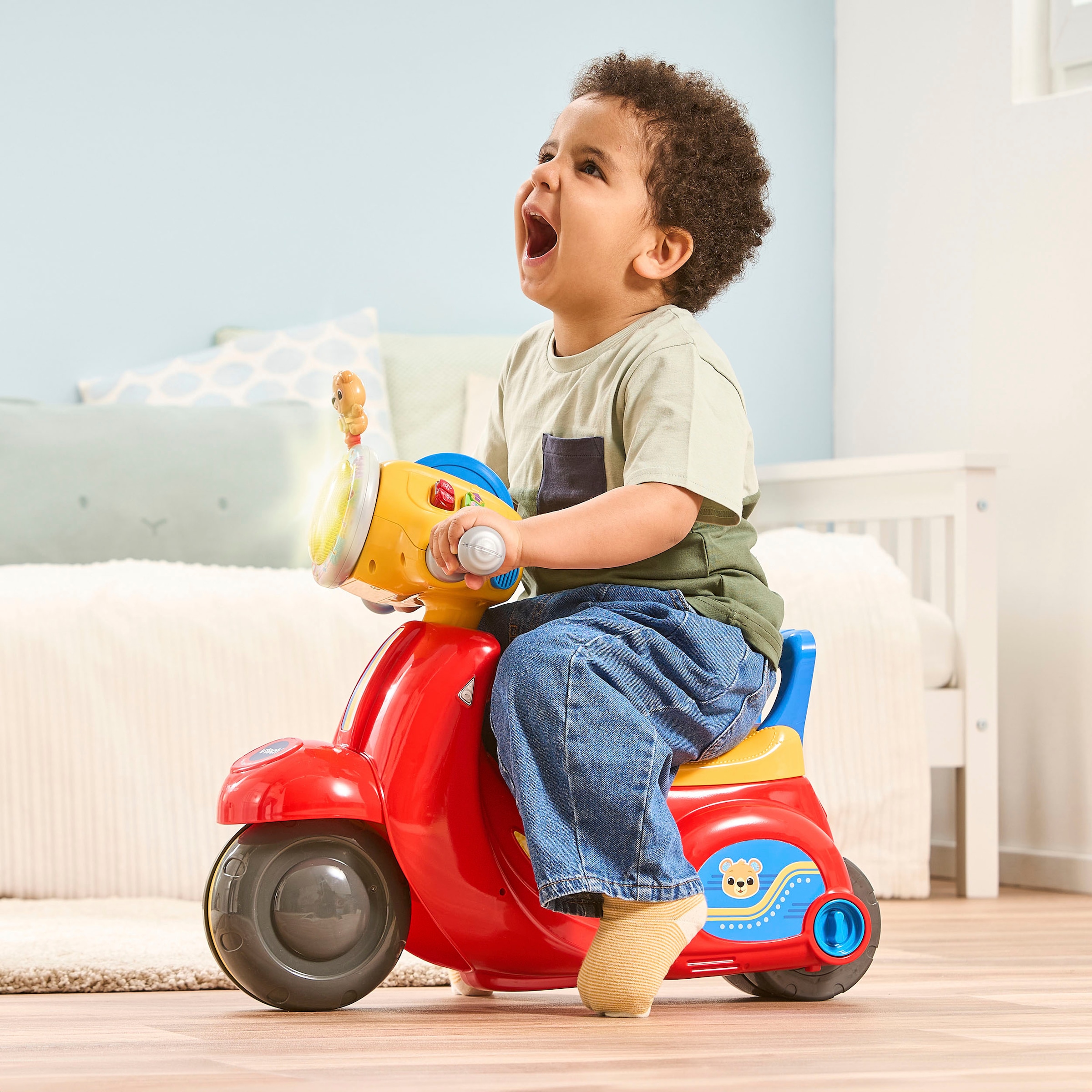 Vtech® Rutscher »Babys 2-in-1 Roller«, mit Licht- und Soundeffekt