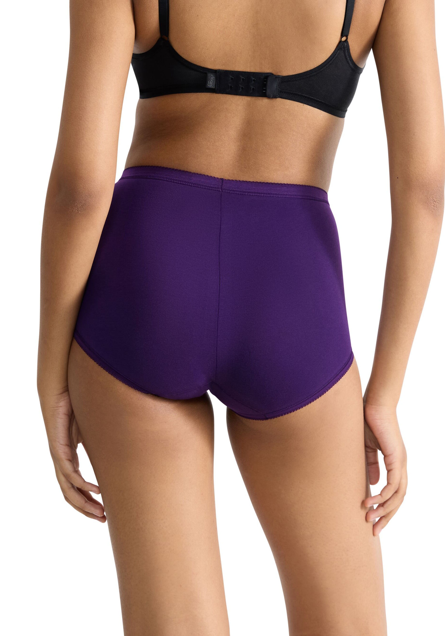 sloggi Slip »Basic+ Maxi C4P«, (4er Pack), perfekter Sitz