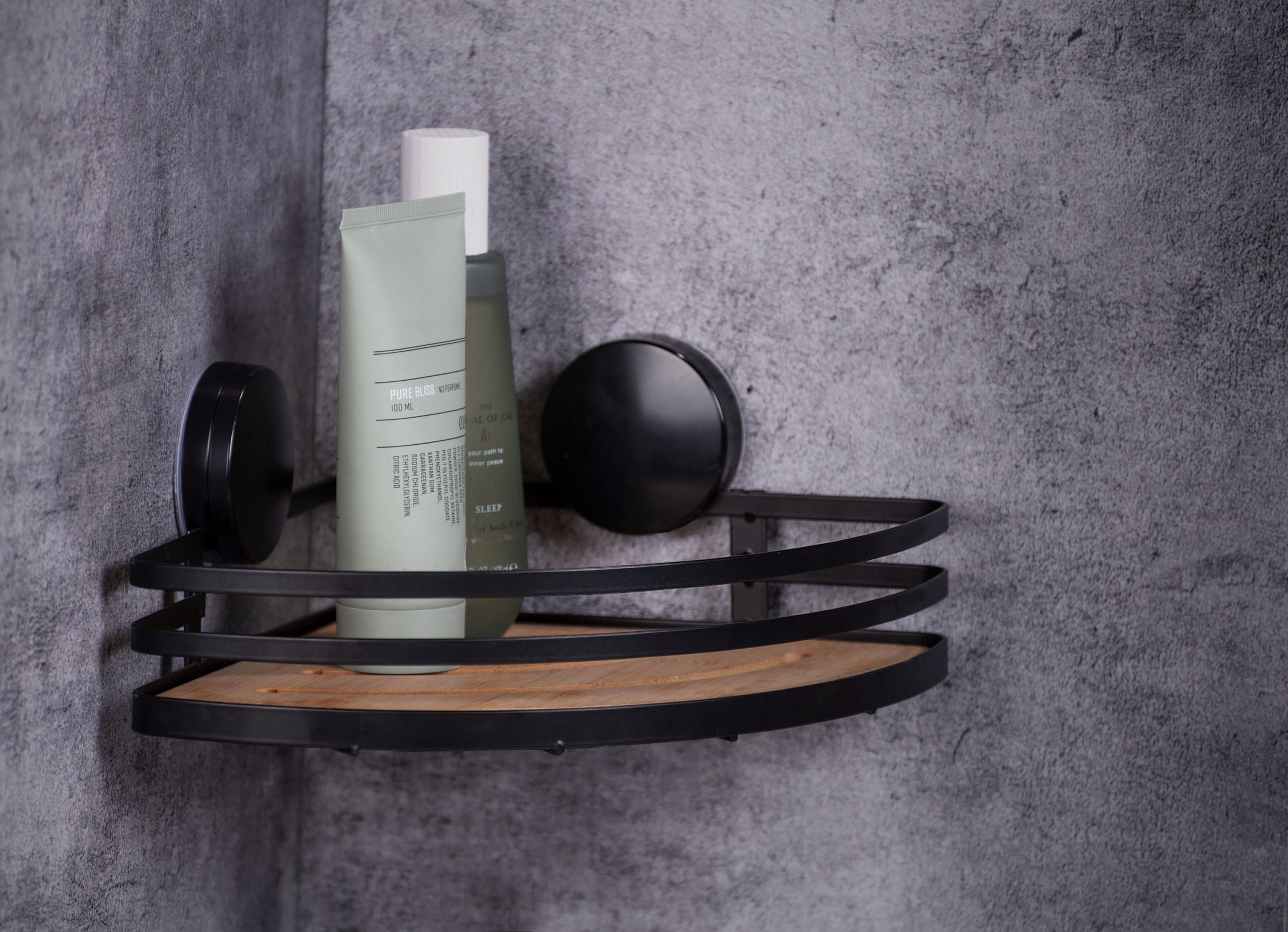 WENKO Badregal »Static-Loc® Alba« Eckablage, Befestigen ohne bohren