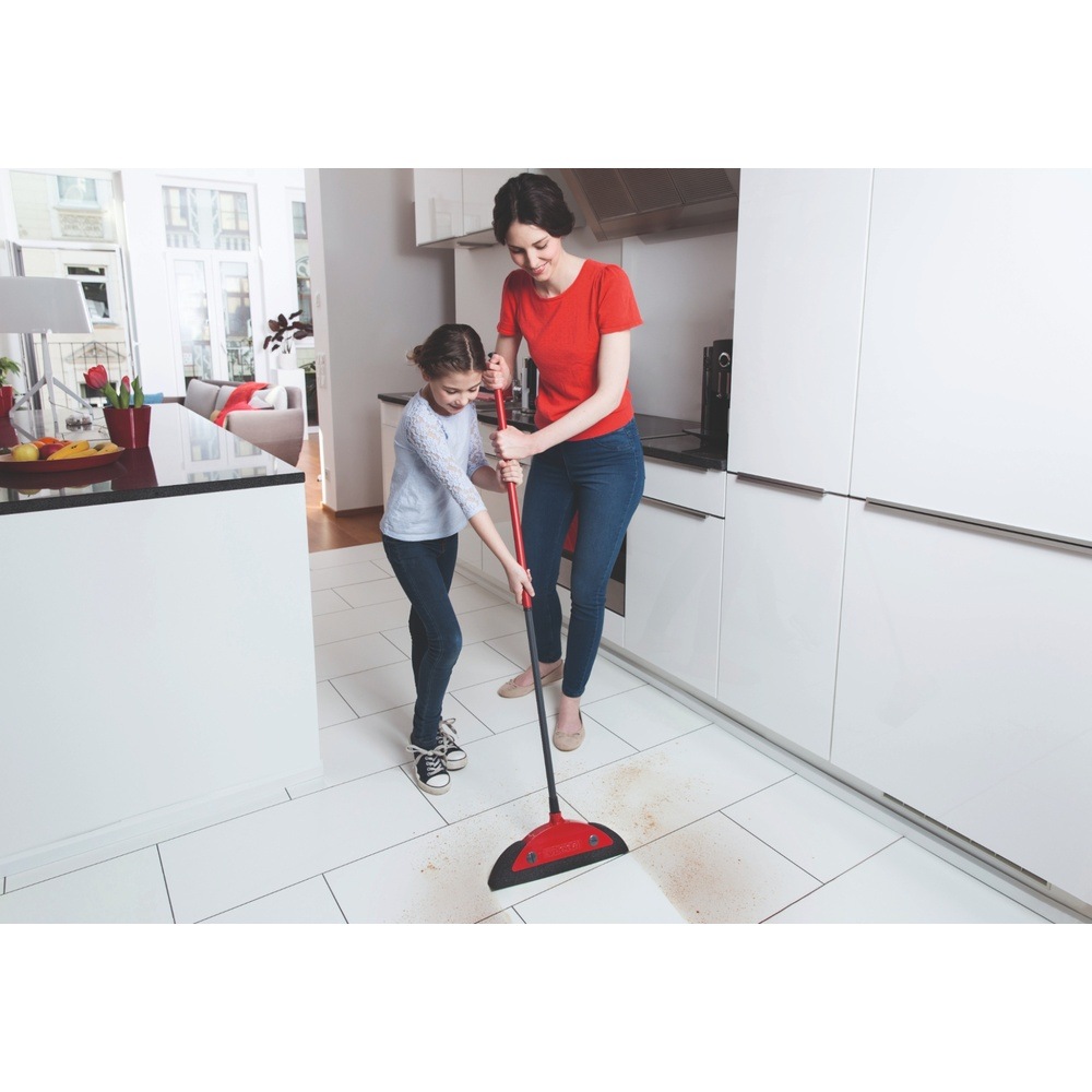 Vileda Kehrgarnitur »Vileda Superfeger Classic Besen System  + Superfeger Classic Kehrset« Set 4 Stk. aus Polypropylen Set aus Superfeger Classic System und Superfeger Classic Kehrset