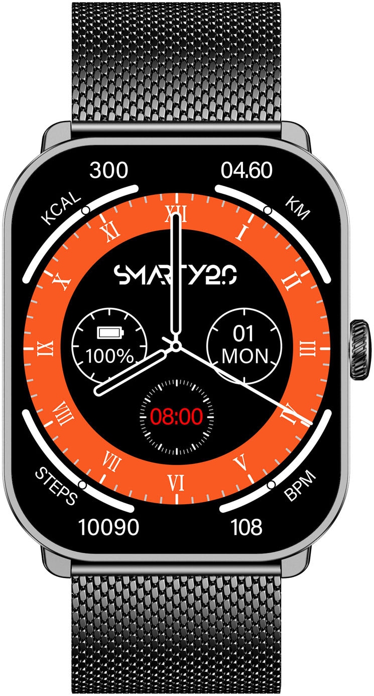 Smartwatch »Smarty 2.0«, (/ 1,78 Zoll),)