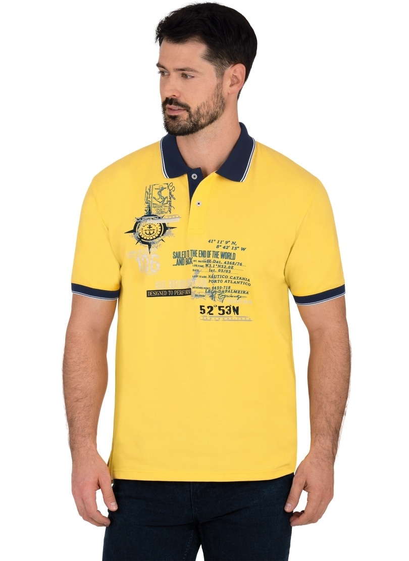 Trigema Poloshirt »TRIGEMA Poloshirt online mit OTTO maritimem kaufen bei Druckmotiv«
