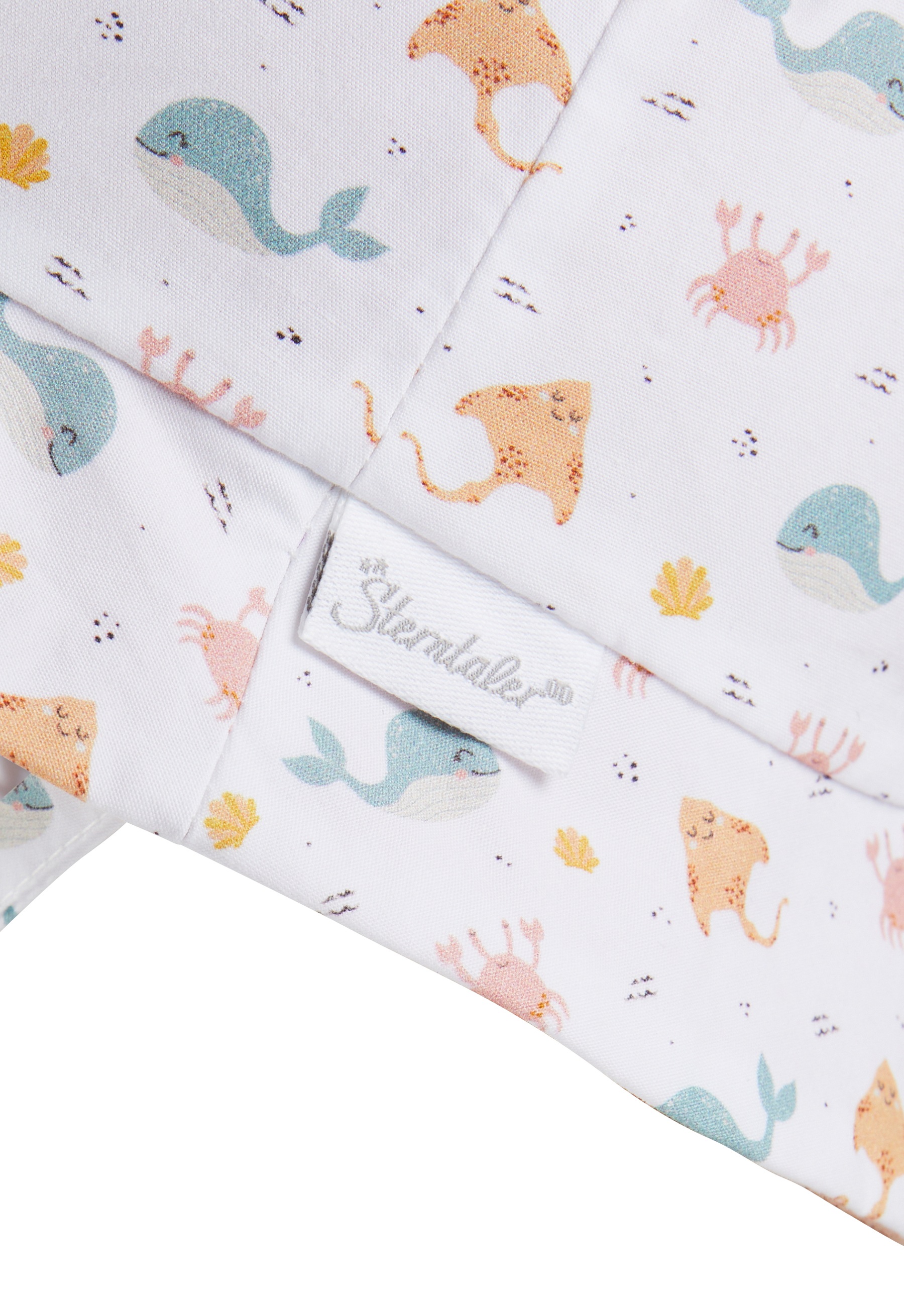 Sterntaler® Schirmmütze »Wende-Fischerhut Meerestiere«