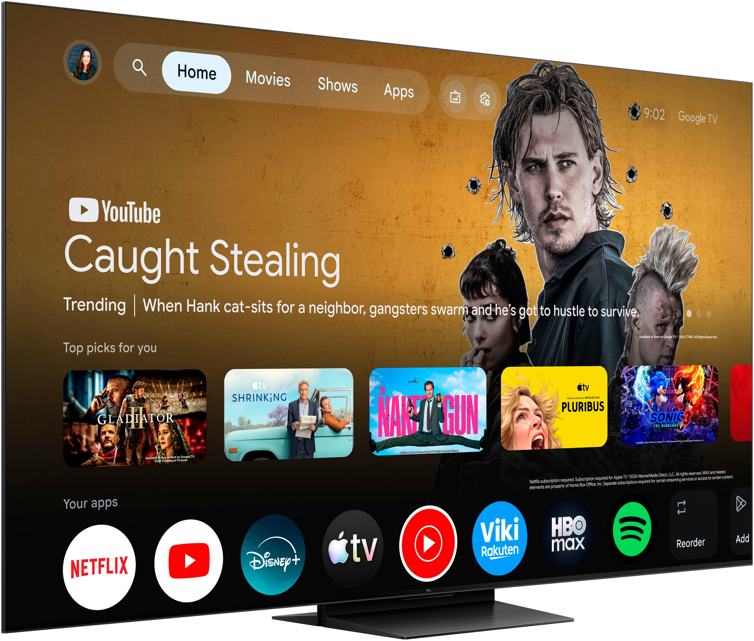 TCL Mini-LED-Fernseher »85RM7LX1« 215 cm/85 ″