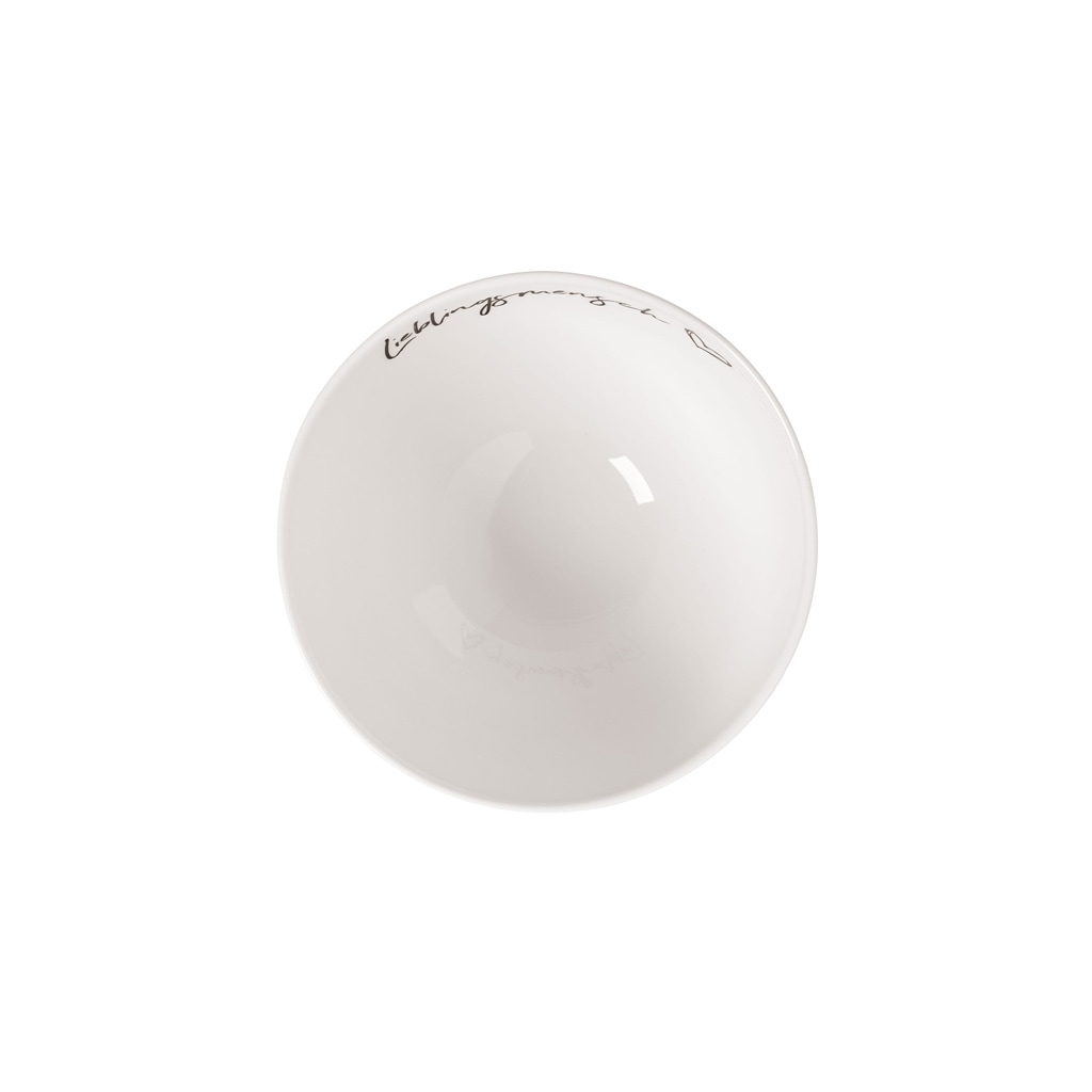 Villeroy & Boch Schale »Bol Lieblingsmensch Statement ø 13,8 cm weiß«
