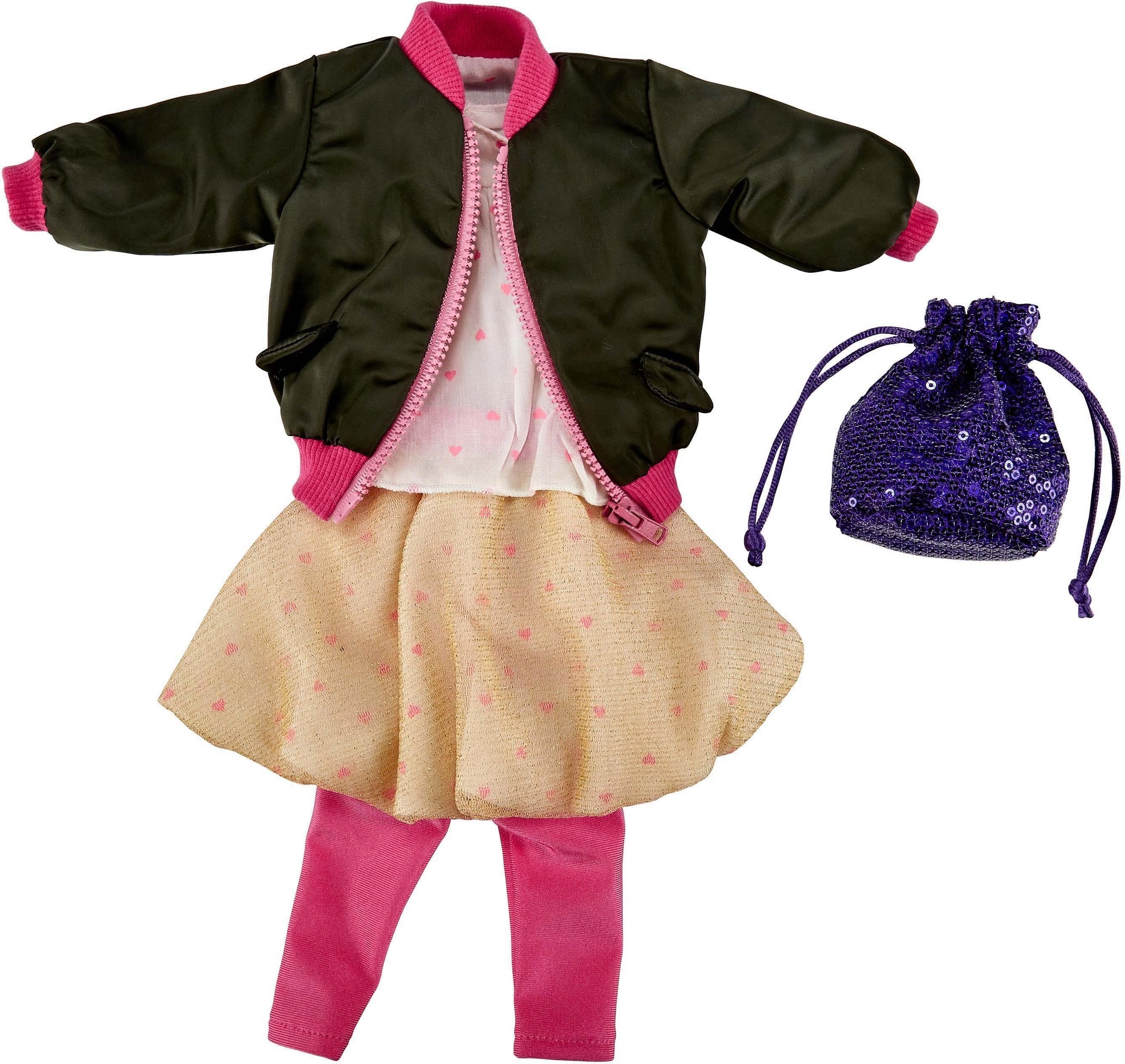 Käthe Kruse Puppenkleidung »Casual Fashion Outfit«, (5 tlg.)