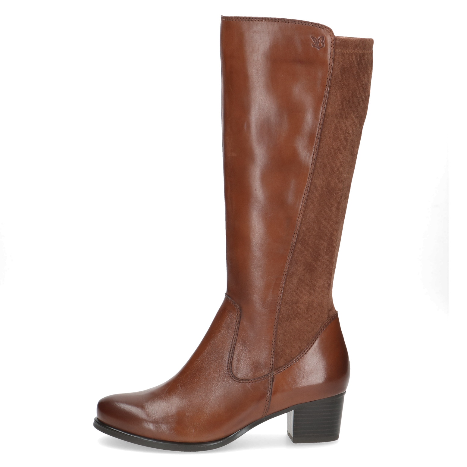 Caprice Stiefel, Blockabsatz, Langschaftstiefel in klassischer Eleganz