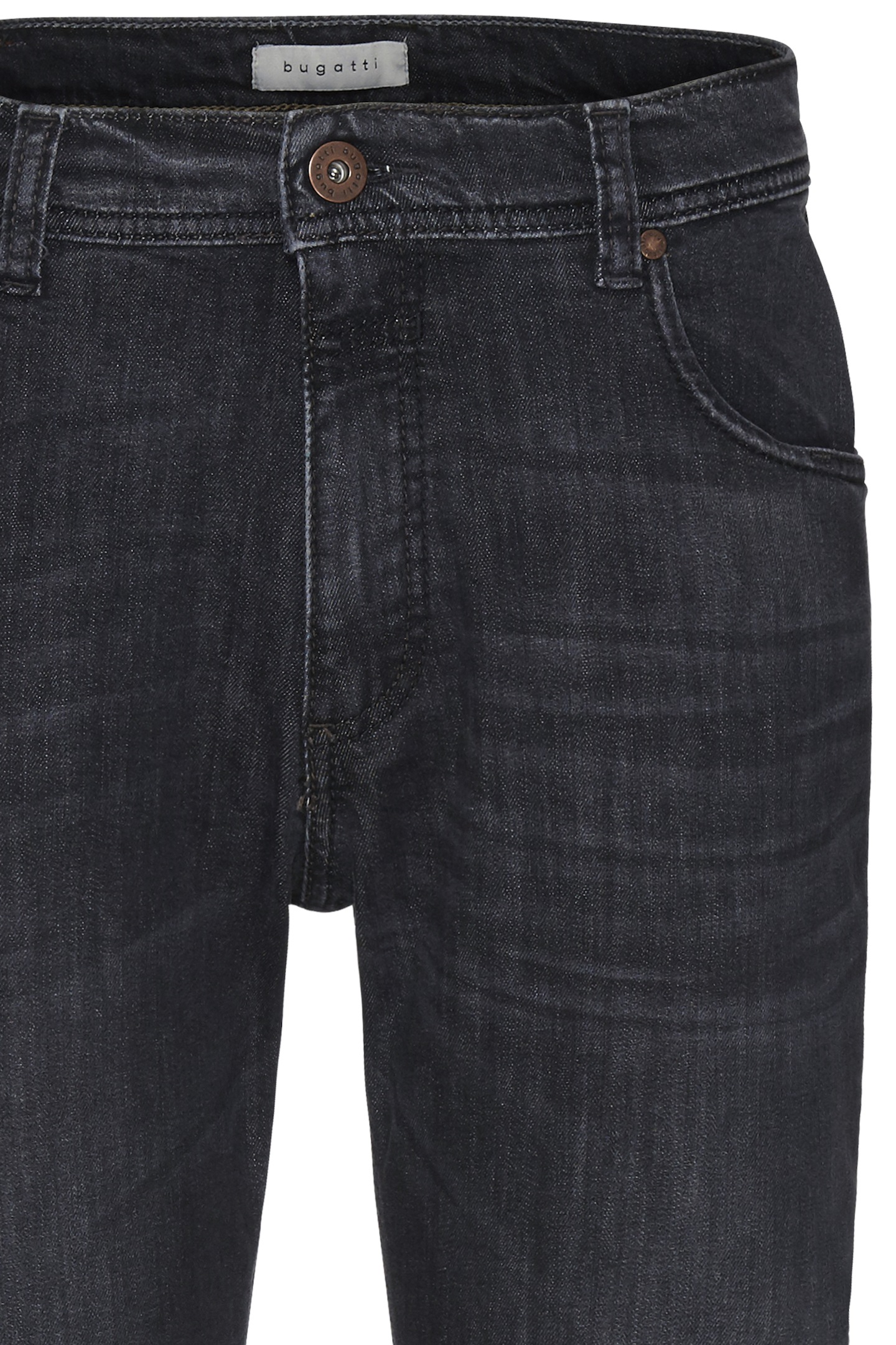 bugatti 5-Pocket-Jeans, mit einem leichten Used-Look