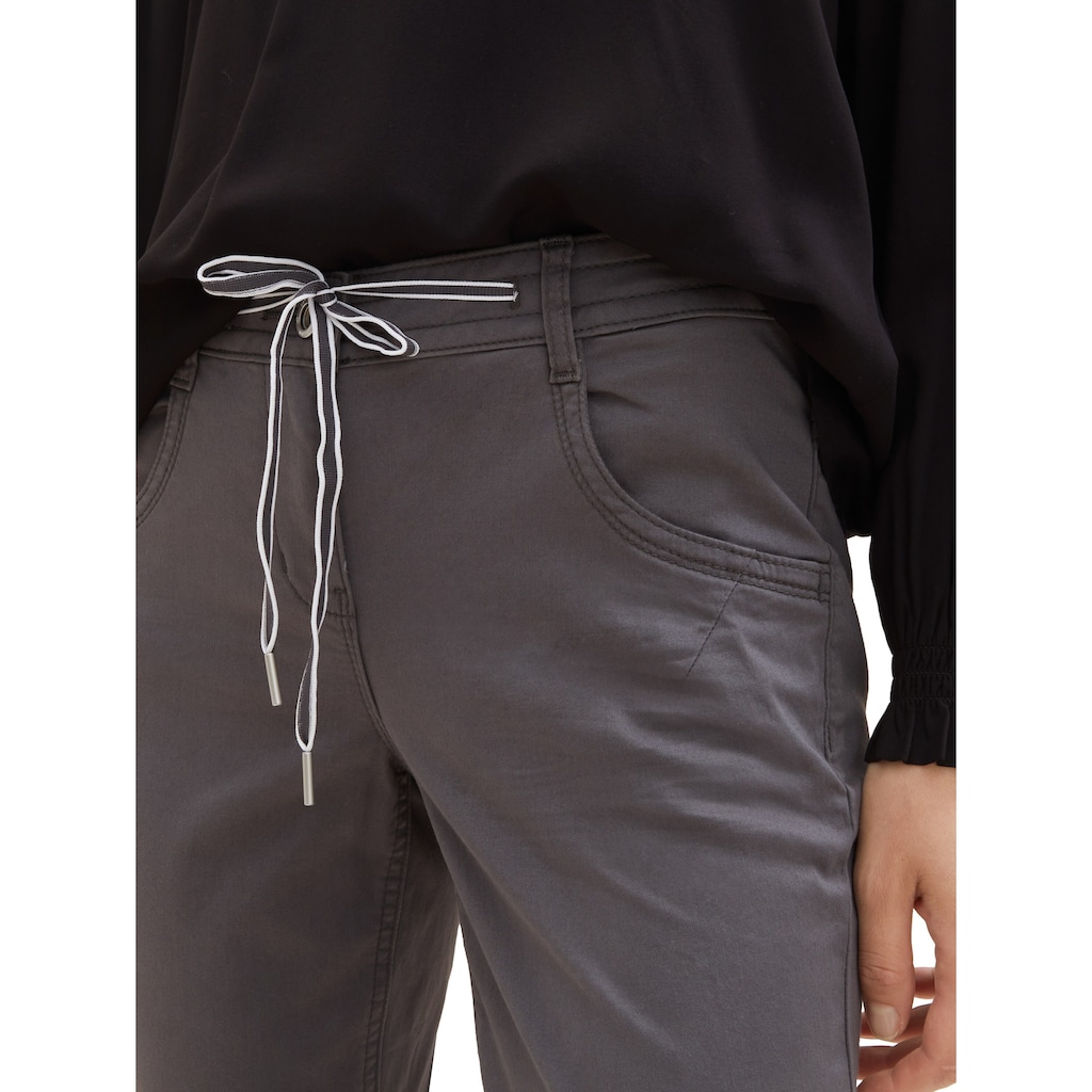 TOM TAILOR 7/8-Hose »Tom Tailor Damen 7/8-Hose«, mit Bindeband