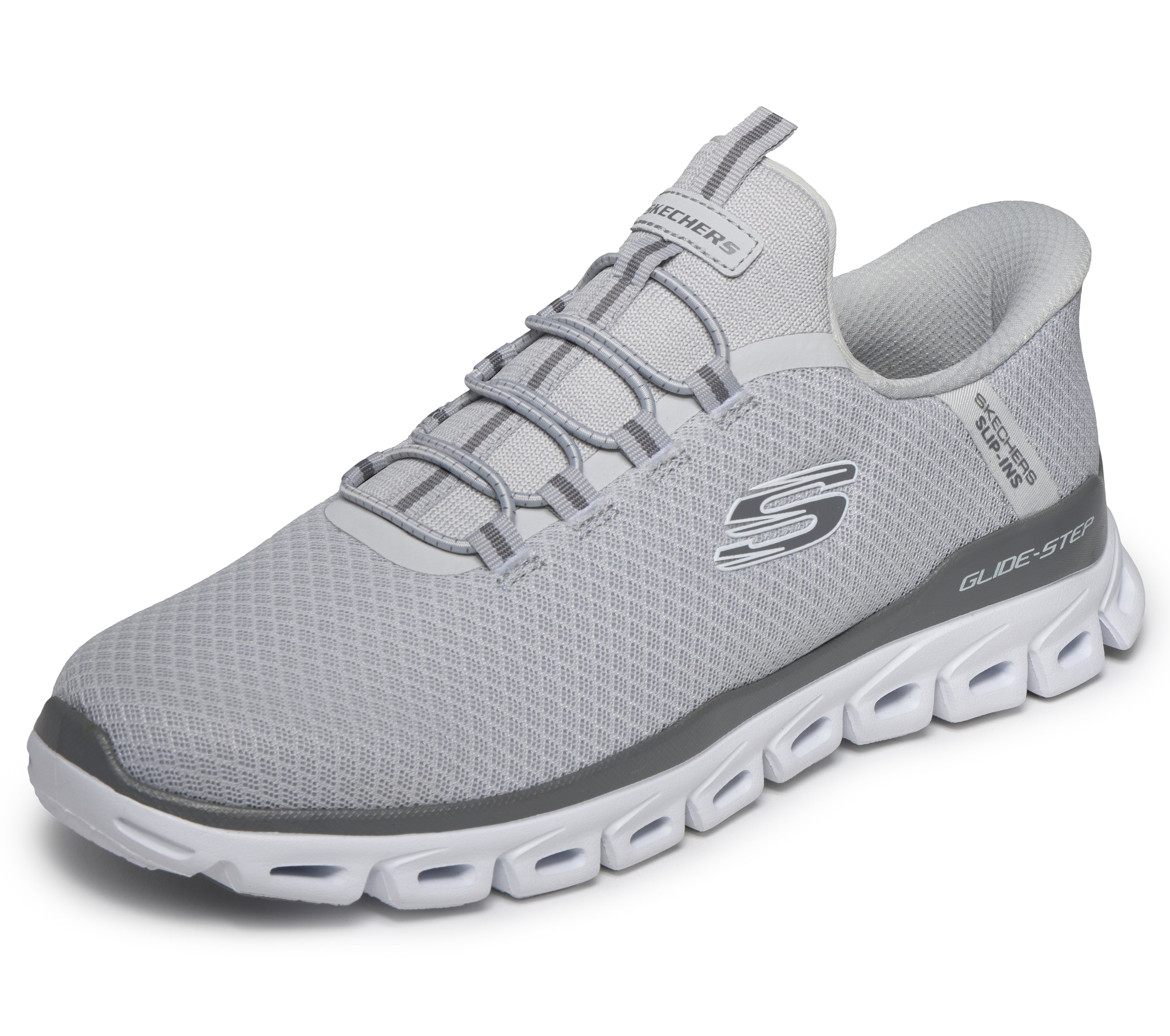 Skechers Slip-On Sneaker »GLIDE-STEP«  Schlupfschuh, Freizeitschuh, Trainingsschuh mit praktischem Gummizug