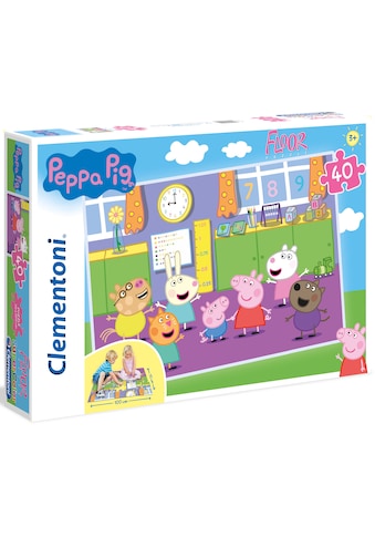 Clementoni® Puzzle »Peppa Pig Bodenpuzzle«, Made in Europe kaufen