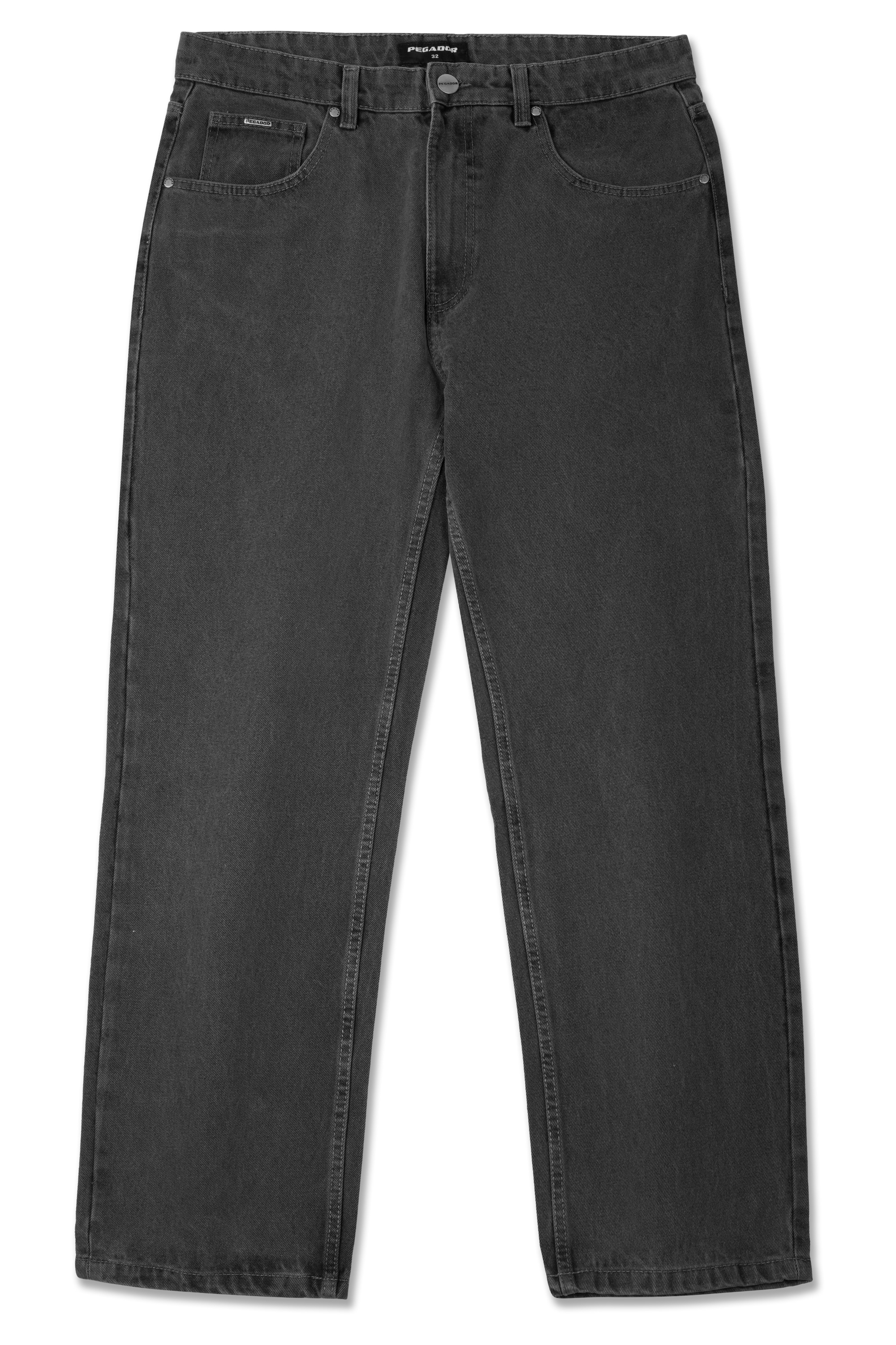 PEGADOR Loose-fit-Jeans »Baltra Baggy Jeans« Baumwolle, loose fit