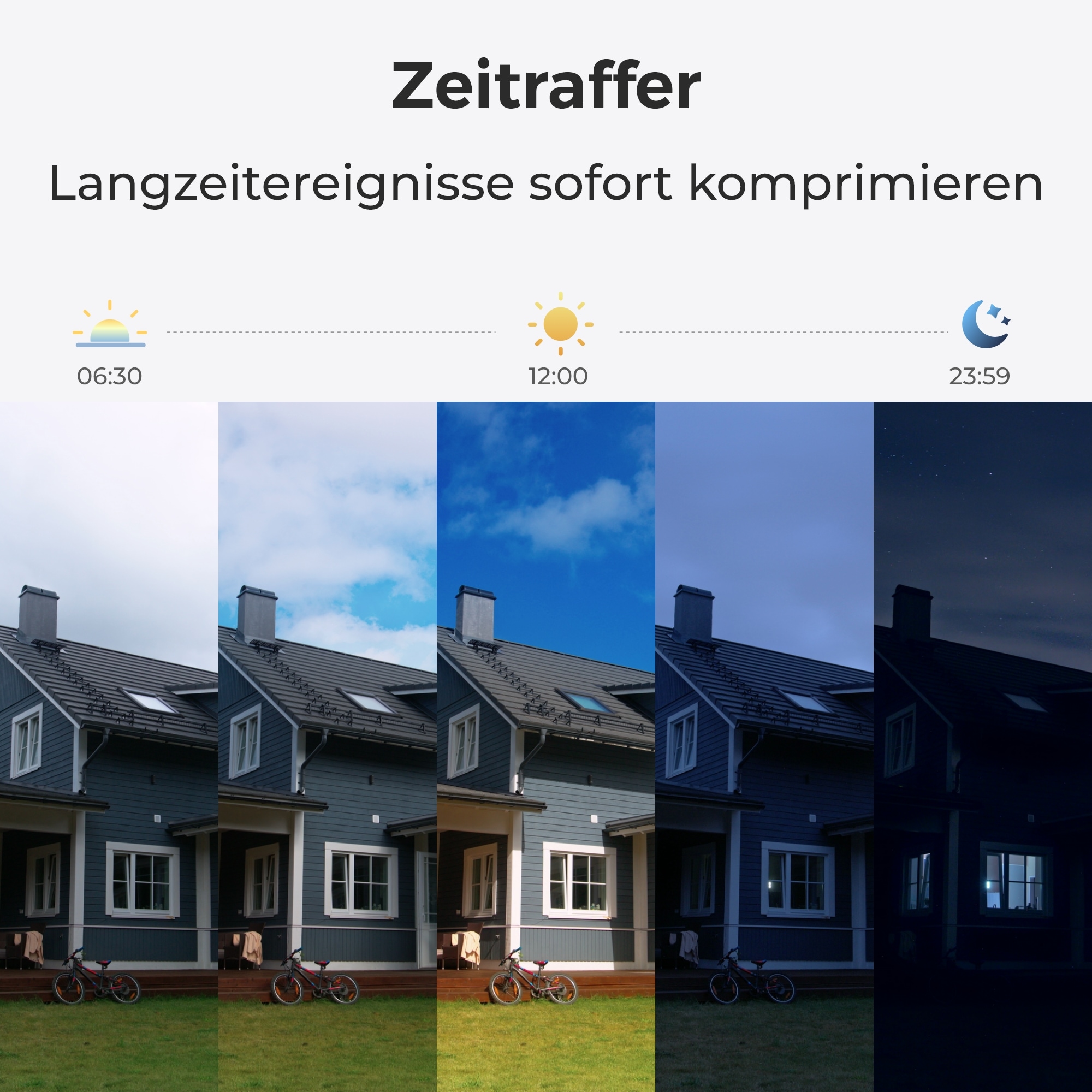Reolink Überwachungskamera »Argus Series B330 inkl. Solar Panel«, autarker Betrieb dank Solar Panel