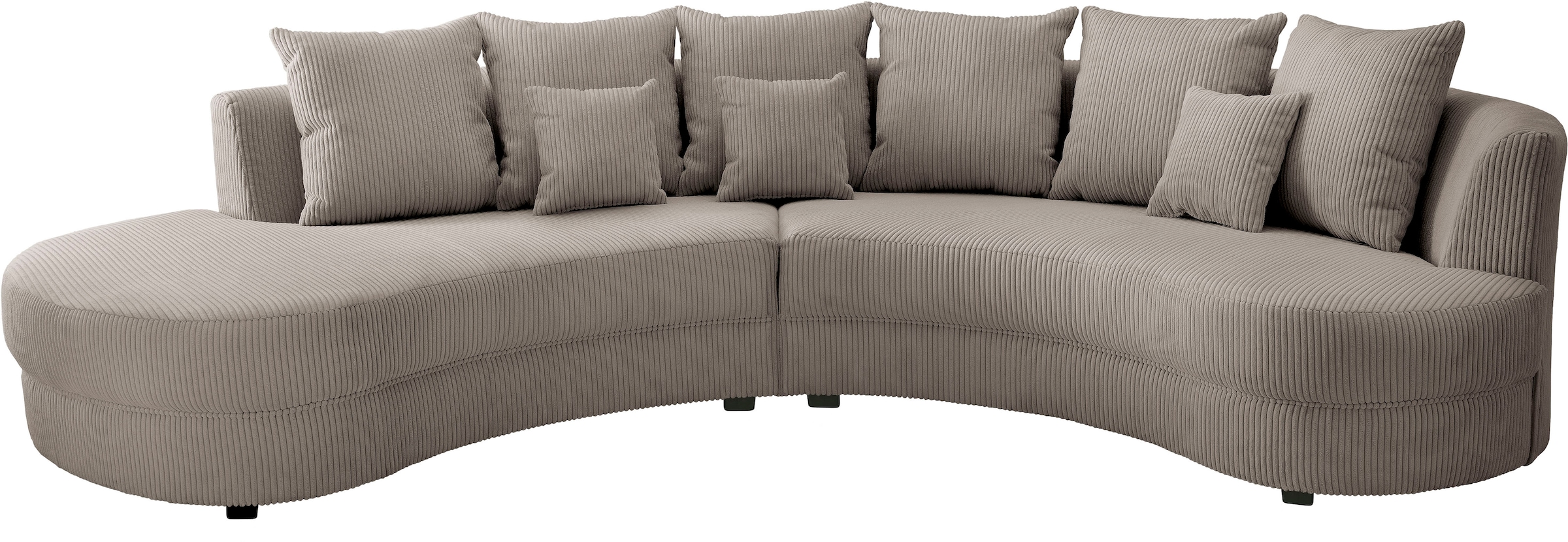 INOSIGN Ecksofa »Limoncello organische Formensprache, L-Form«, ergonomische Form