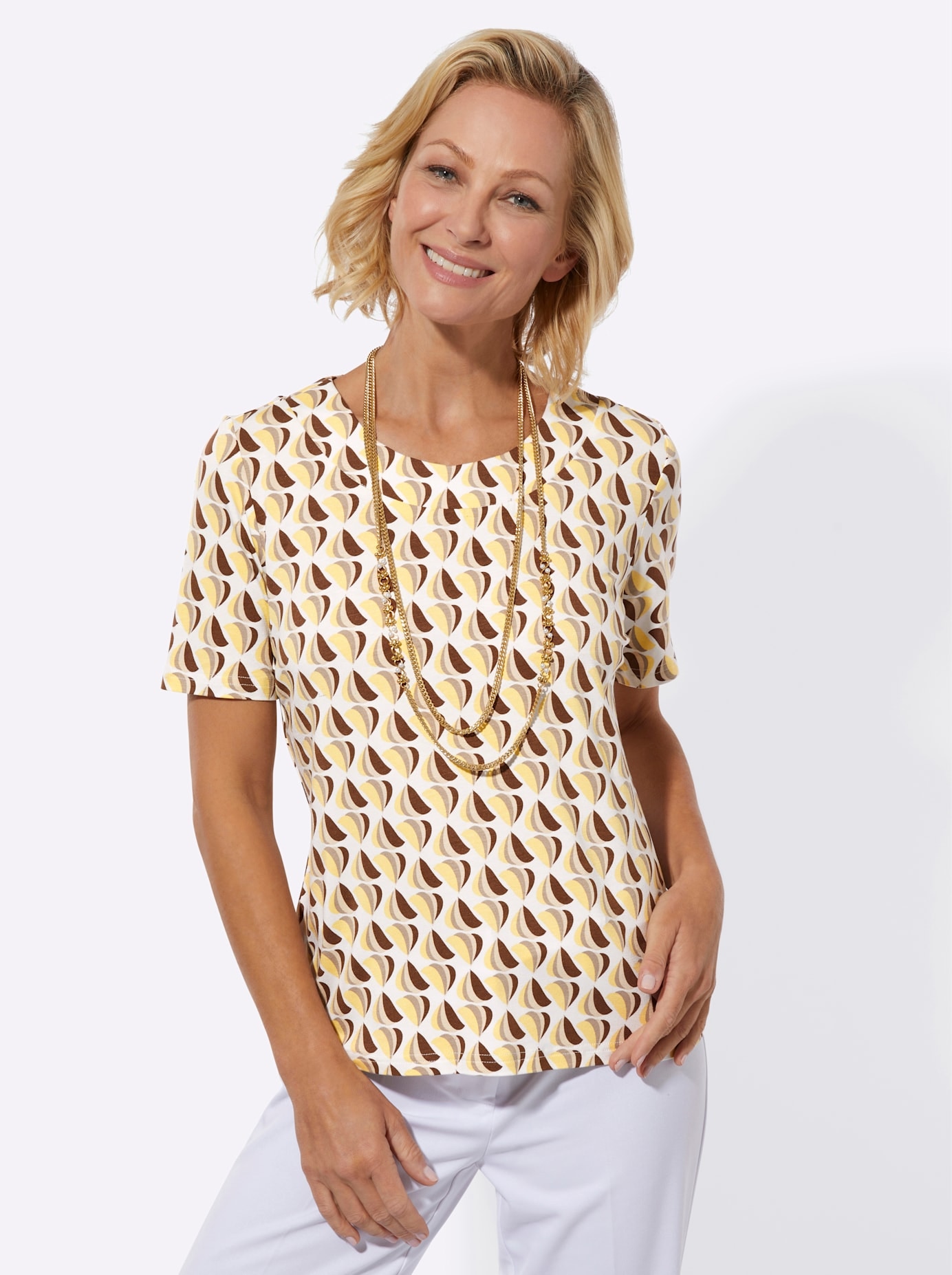 Classic Rundhalsshirt »Rundhals-Shirt« 1 tlg.