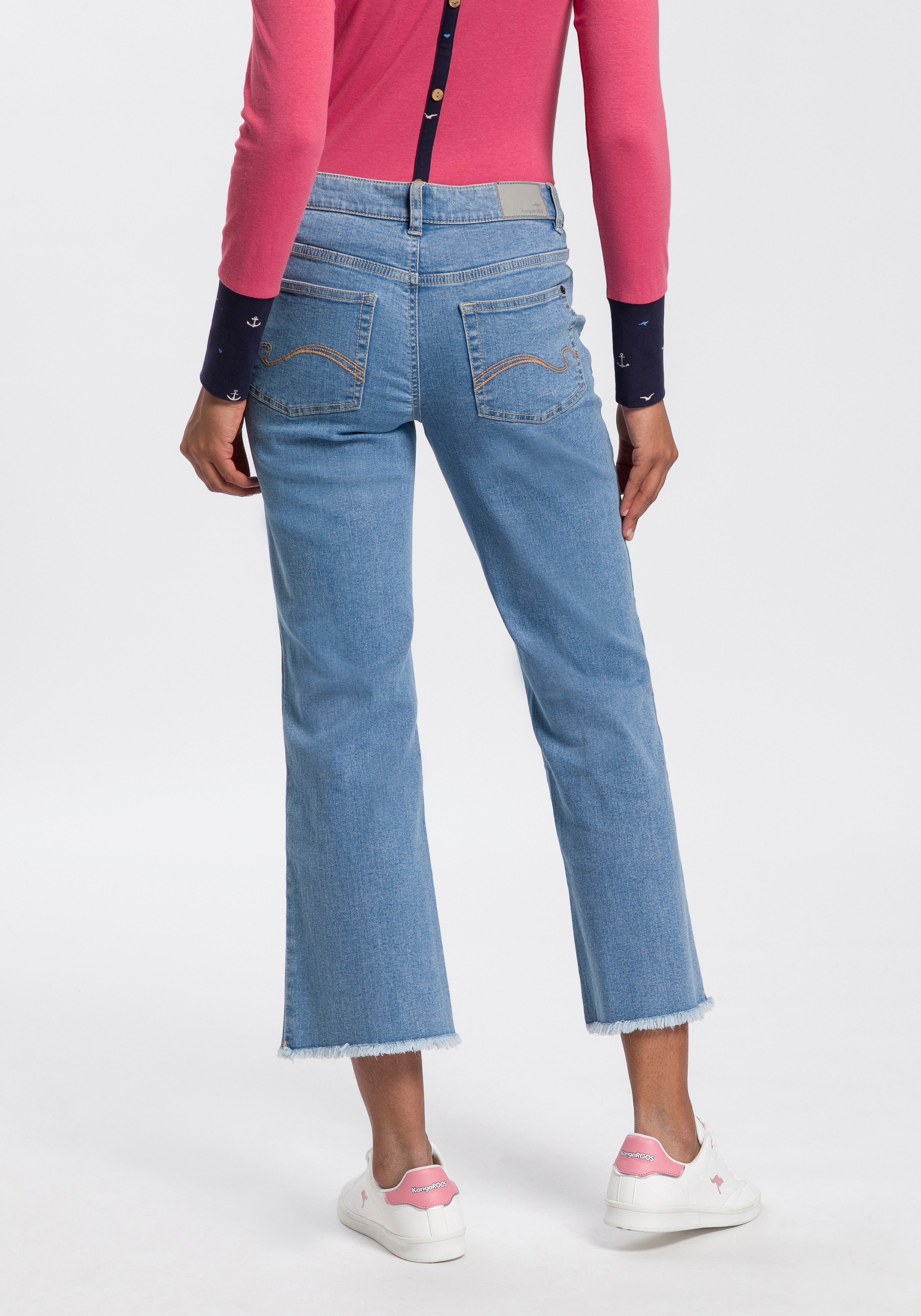 KangaROOS 5-Pocket-Jeans »DENIM CULOTTE«, NEUE KOLLEKTION im OTTO Online  Shop | Weite Jeans