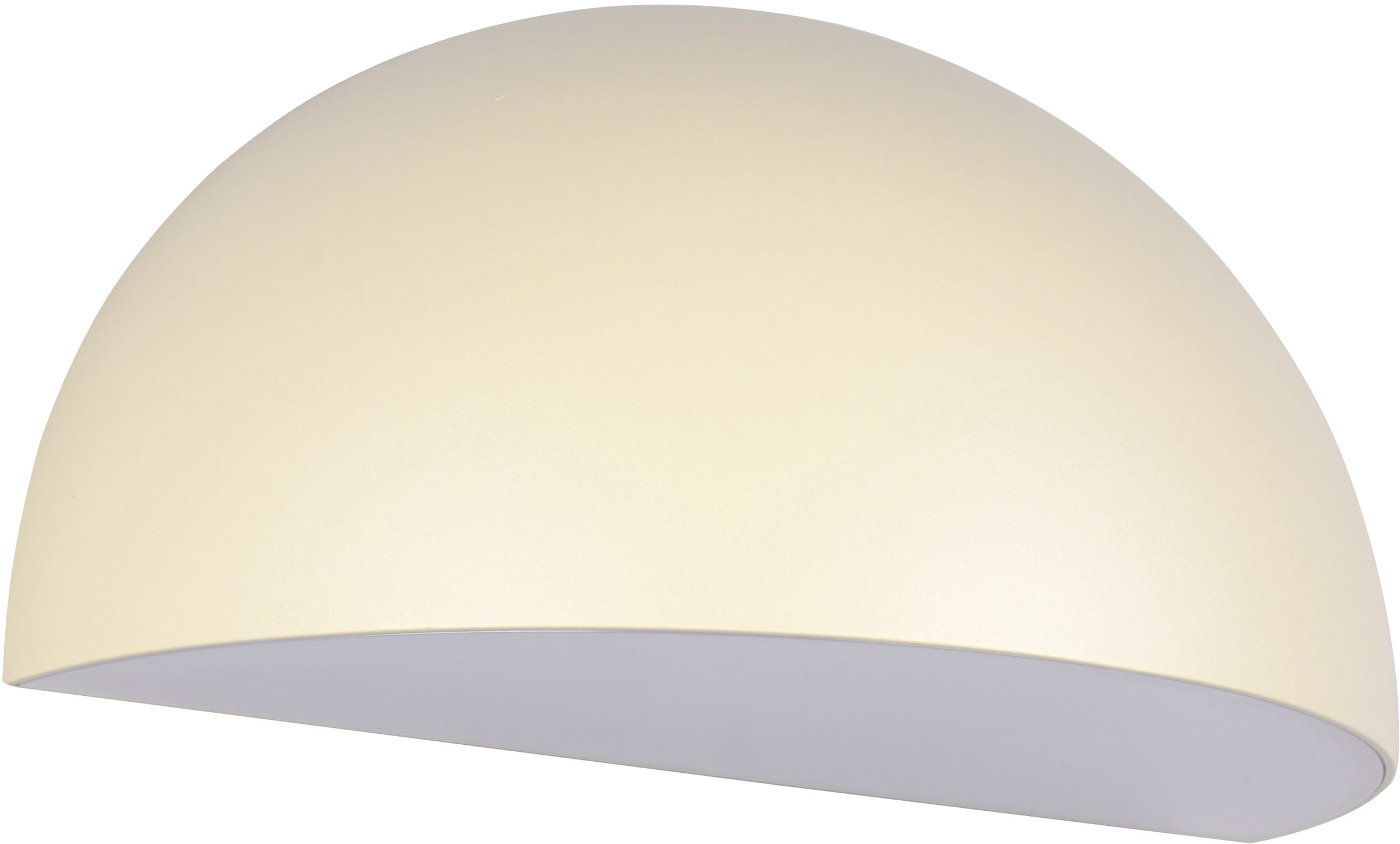 TRIO Leuchten Außen-Wandleuchte »MAAS, Hauswand Leuchte Downlight kugelförmig Metall Aluminium IP44« E27 1 Stk. warmweiß - kaltweiß exkl 1x E27 max 10W, Breite 27cm Höhe 14cm, Leuchtmittel wechselbar