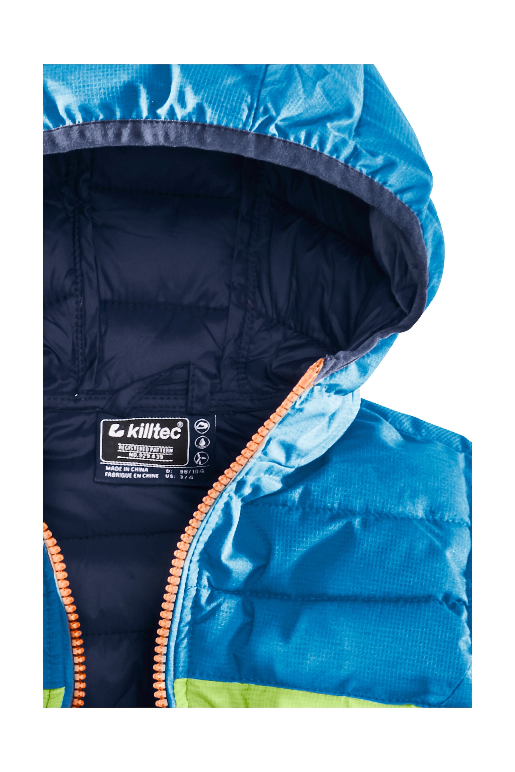 Killtec Steppjacke »Hipsy Mini« Wasser- und windabweisende Steppjacke im Colourblock-Design