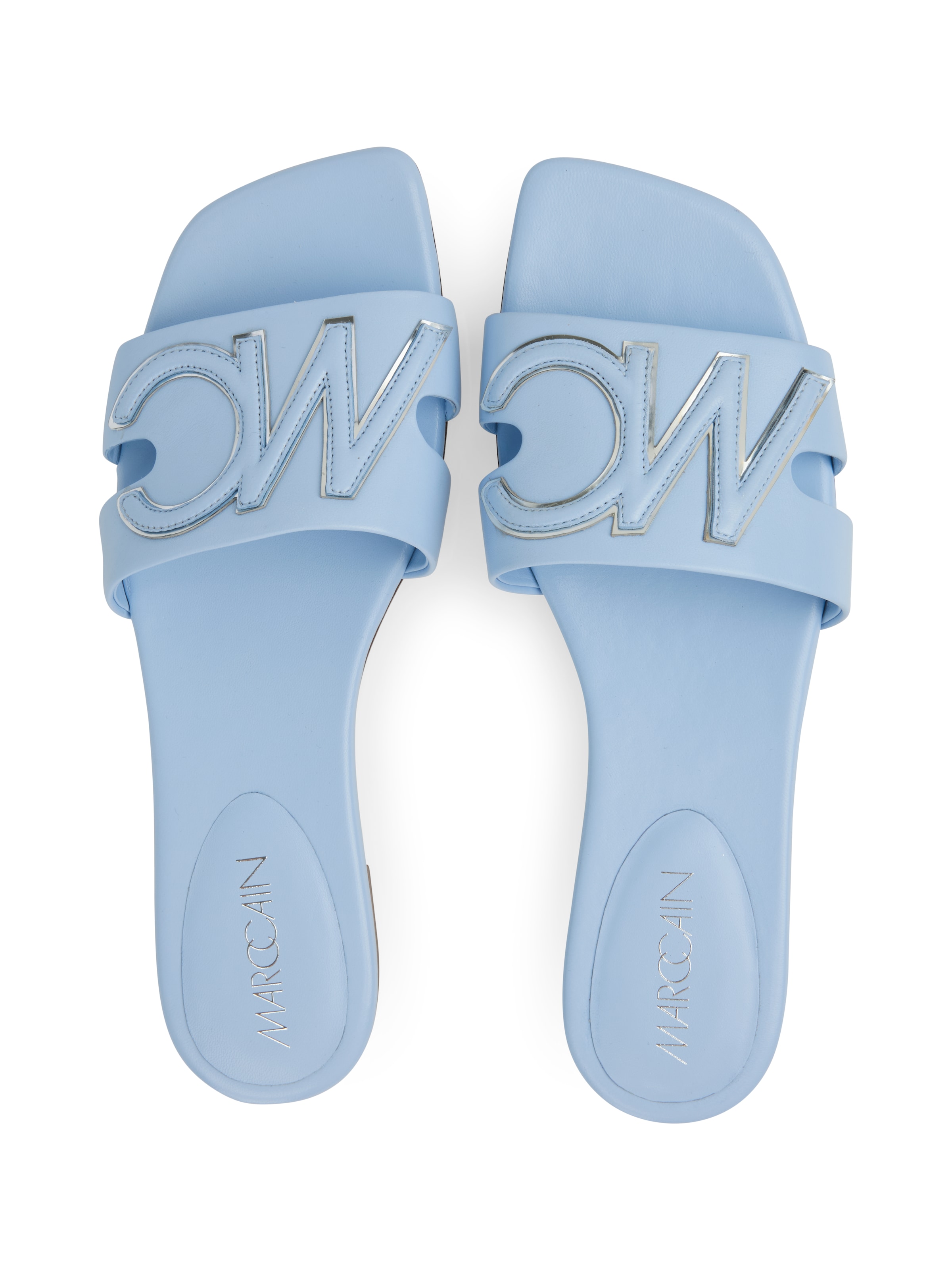 Marc Cain Pantolette »Collections Serene Hues«  Sommerschuh, Flats mit markantem MC Logo