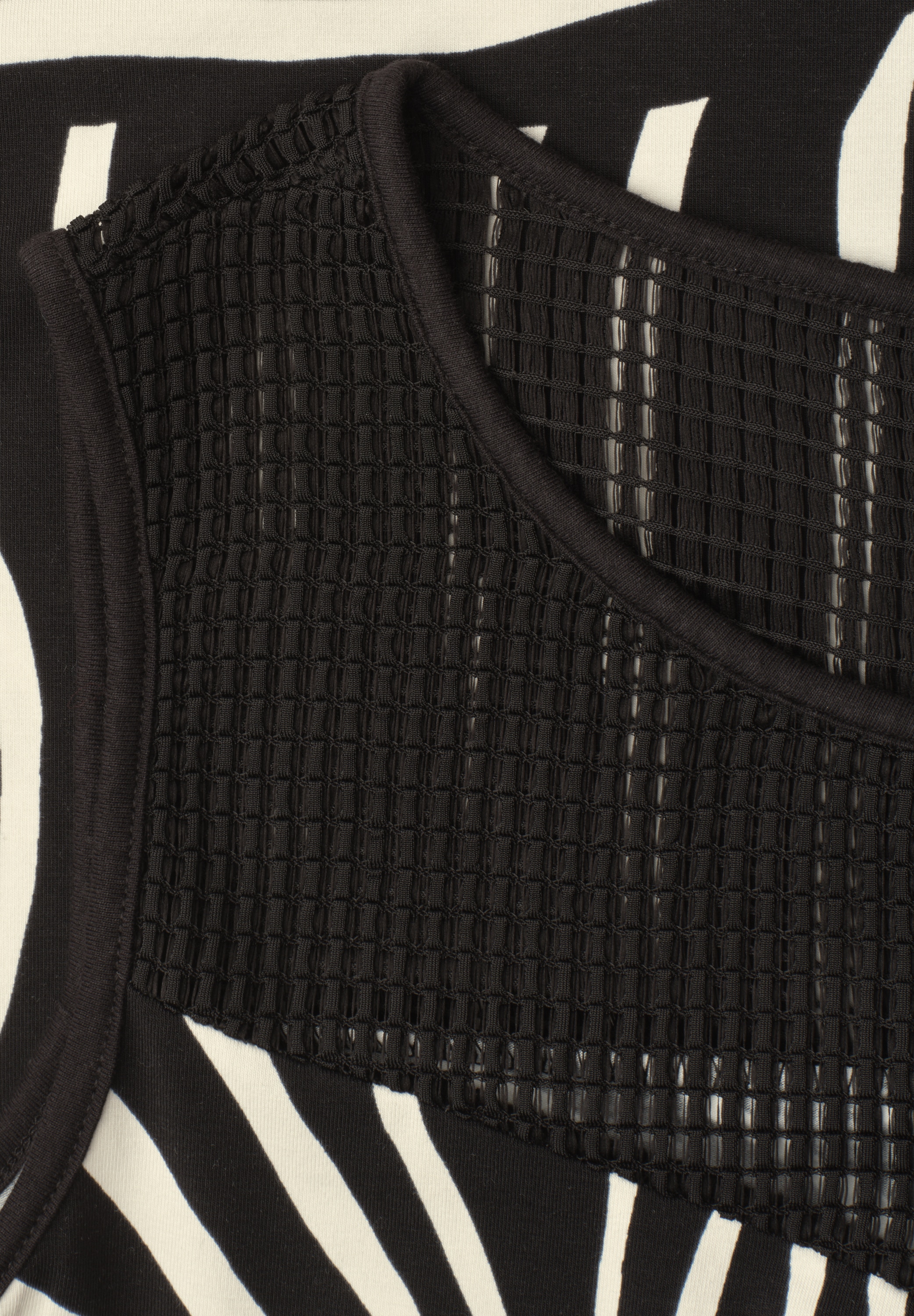 STREET ONE Mesh-Top mit Mesheinsatz, atmungsaktiv, elastisch, pflegeleicht