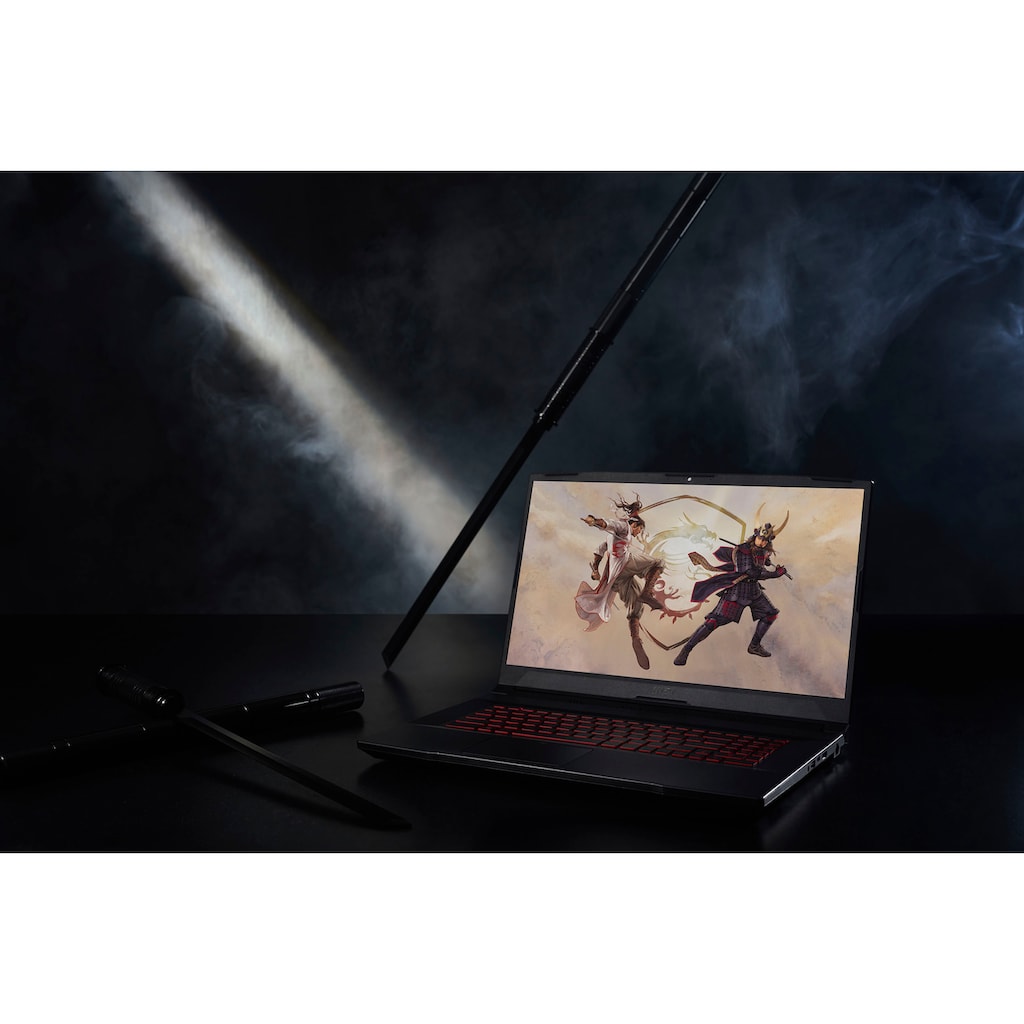 MSI Gaming-Notebook »Katana GF76 11UE-058«, 43,9 cm, / 17,3 Zoll, Intel, Core i7, GeForce RTX 3060, 1000 GB SSD