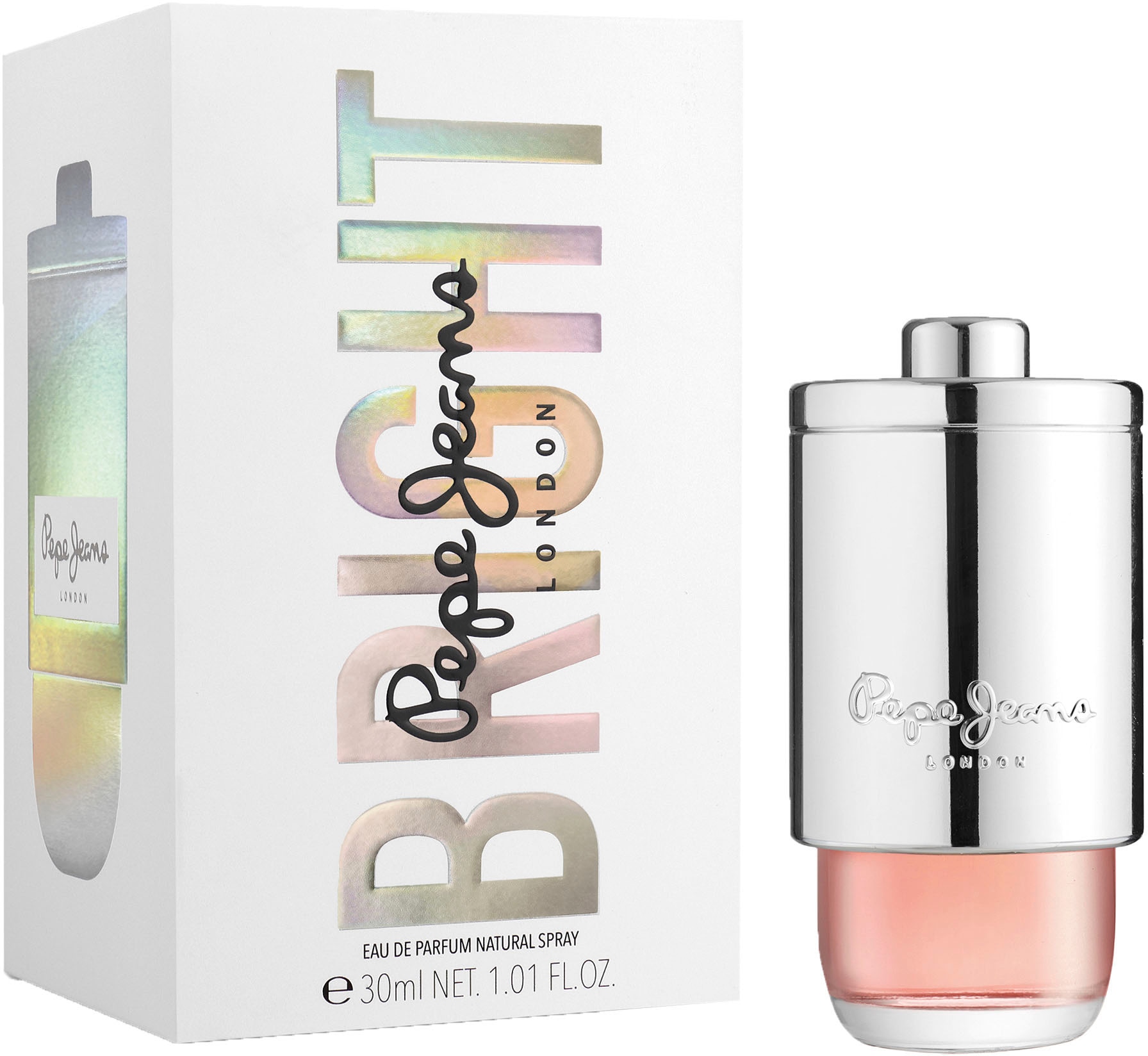 Pepe Jeans Eau de Parfum »Pepe Jeans - Bright for her EDP 30ml«, mit einer kuscheligen Basis aus weißem Moschus und cremigem Sandelholz