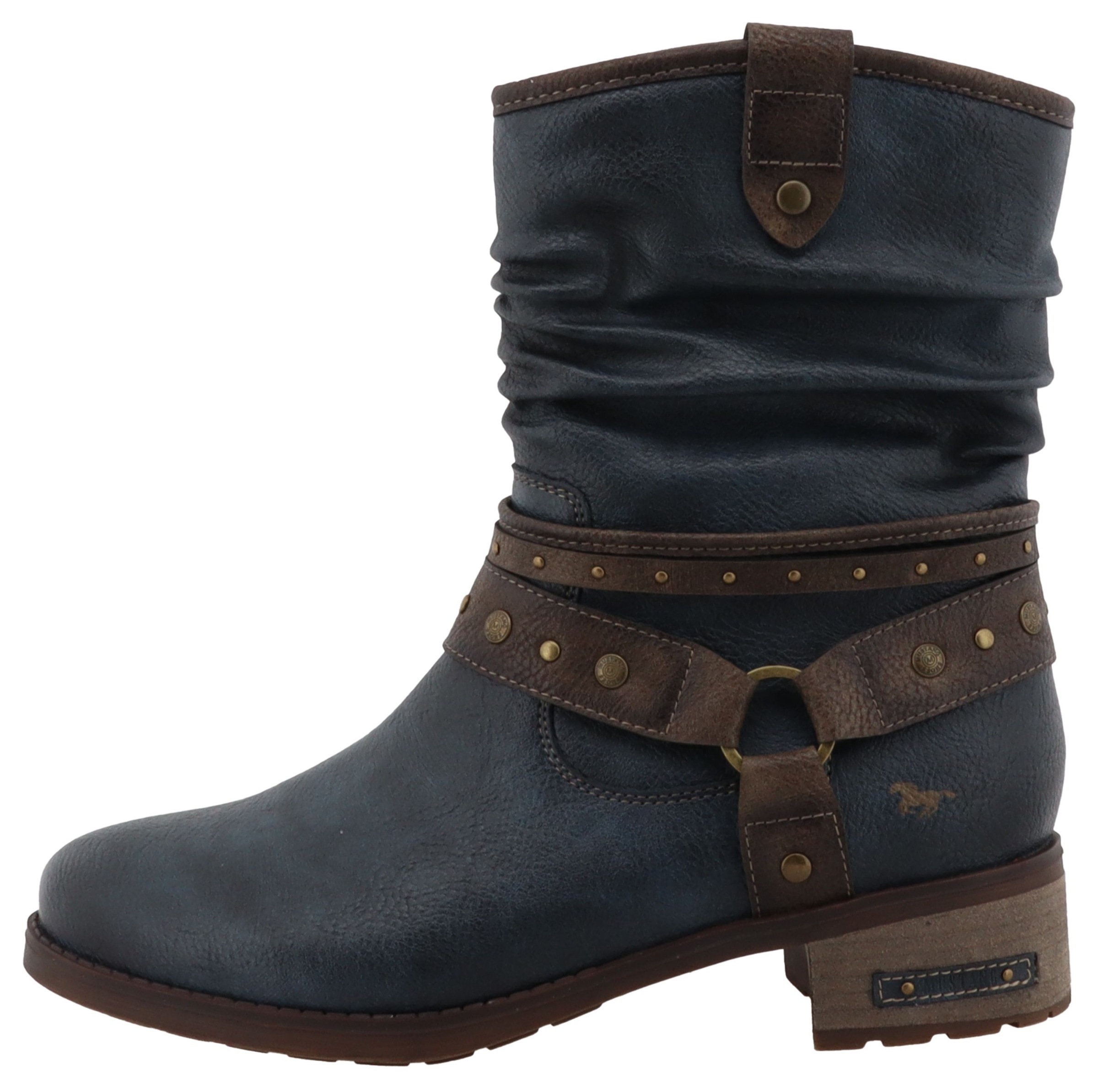 Mustang Shoes Winterboots »Fabienne«  Stiefelette, Westernboots mit Warmfutter