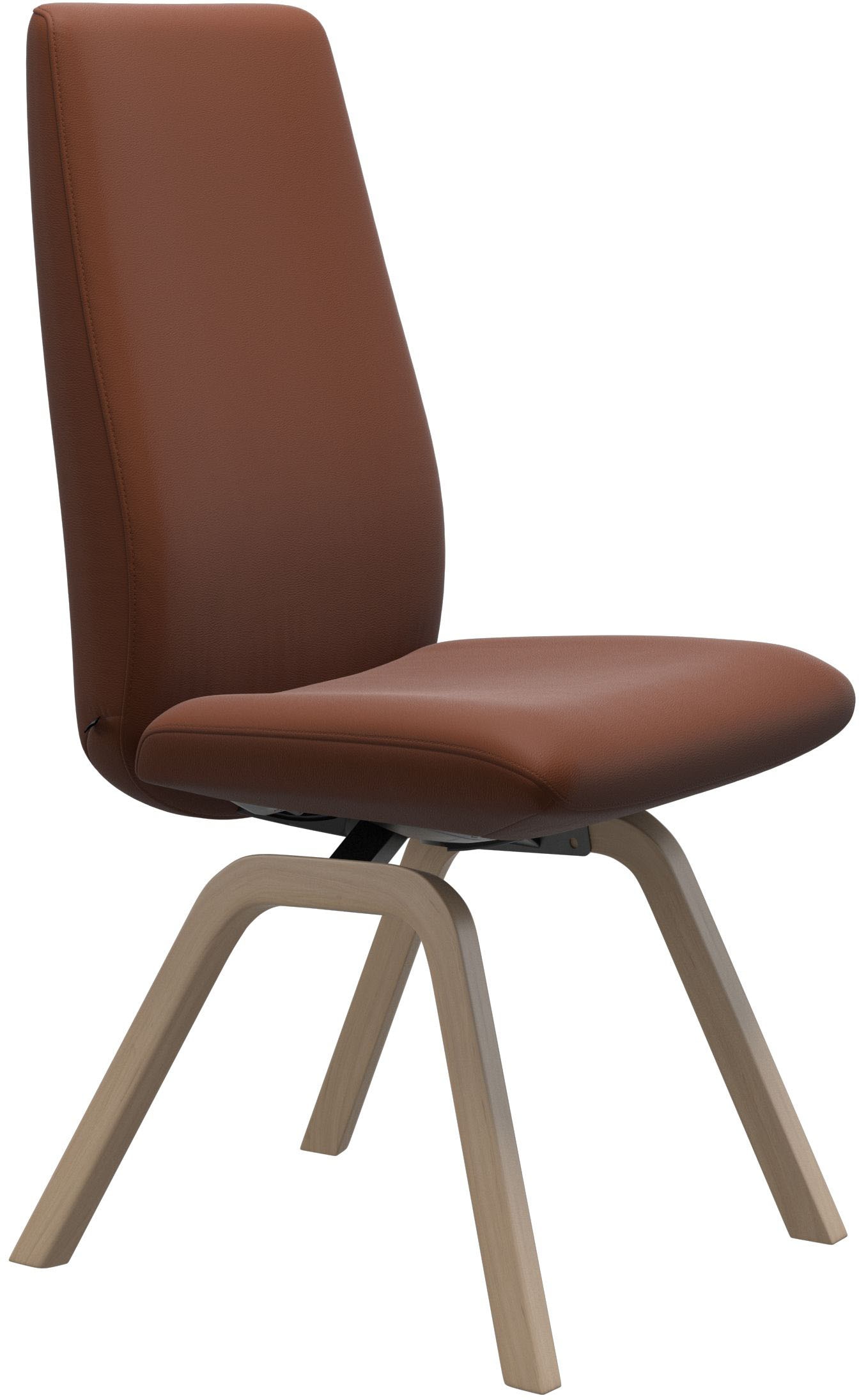 Stressless® Polsterstuhl »Laurel«, Leder PALOMA, High Back, Größe L, mit schräggestellten Beinen in Eiche gekalkt