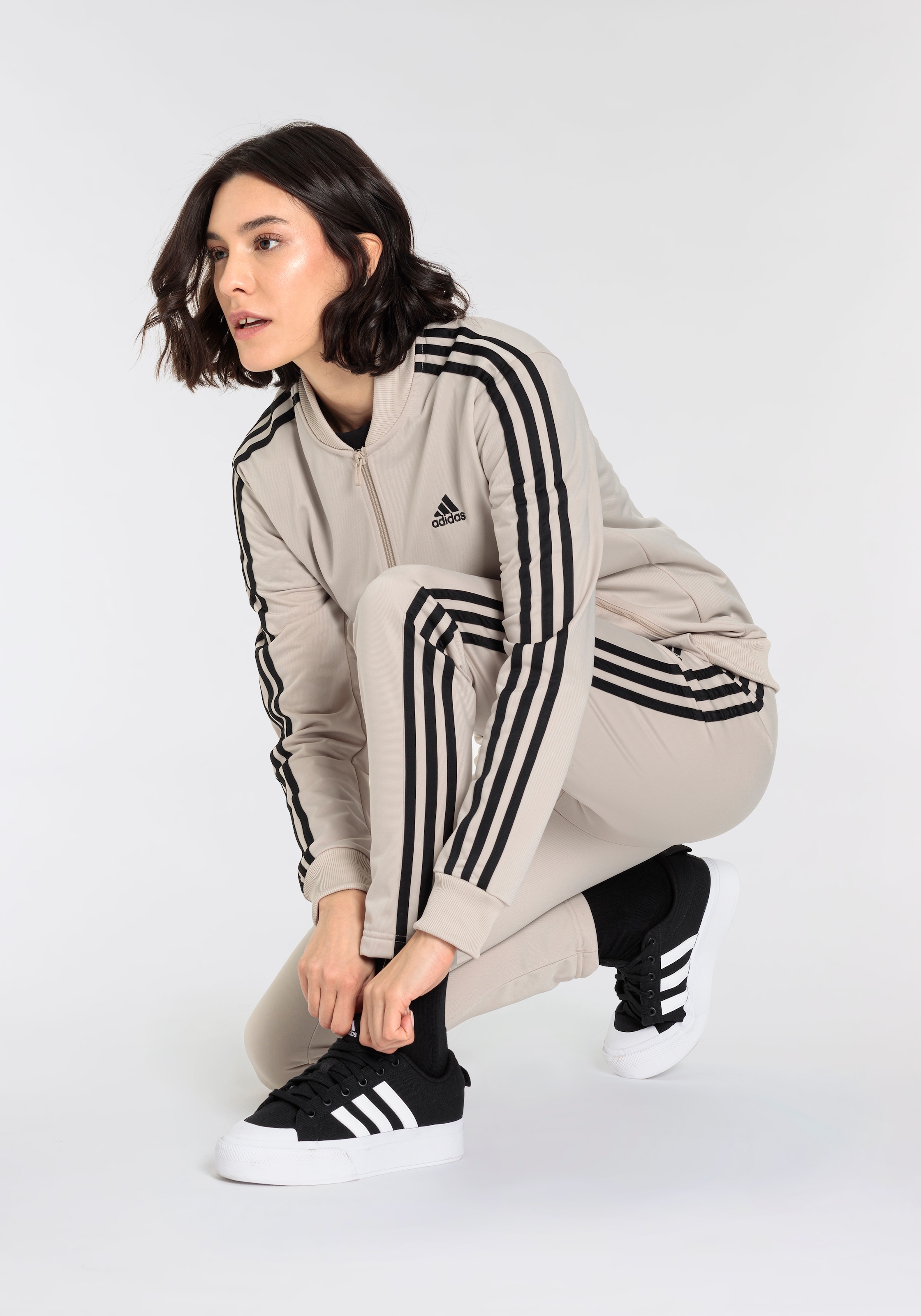 adidas Sportswear Trainingsanzug »W 3S TR TS«, (2 tlg.)