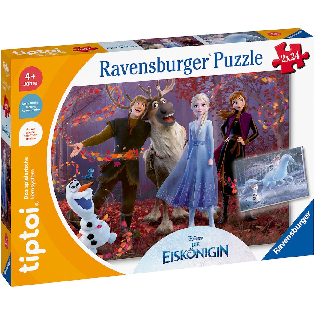 Ravensburger Puzzle »tiptoi® Puzzle für kleine Entdecker: Disney Die Eiskönigin«